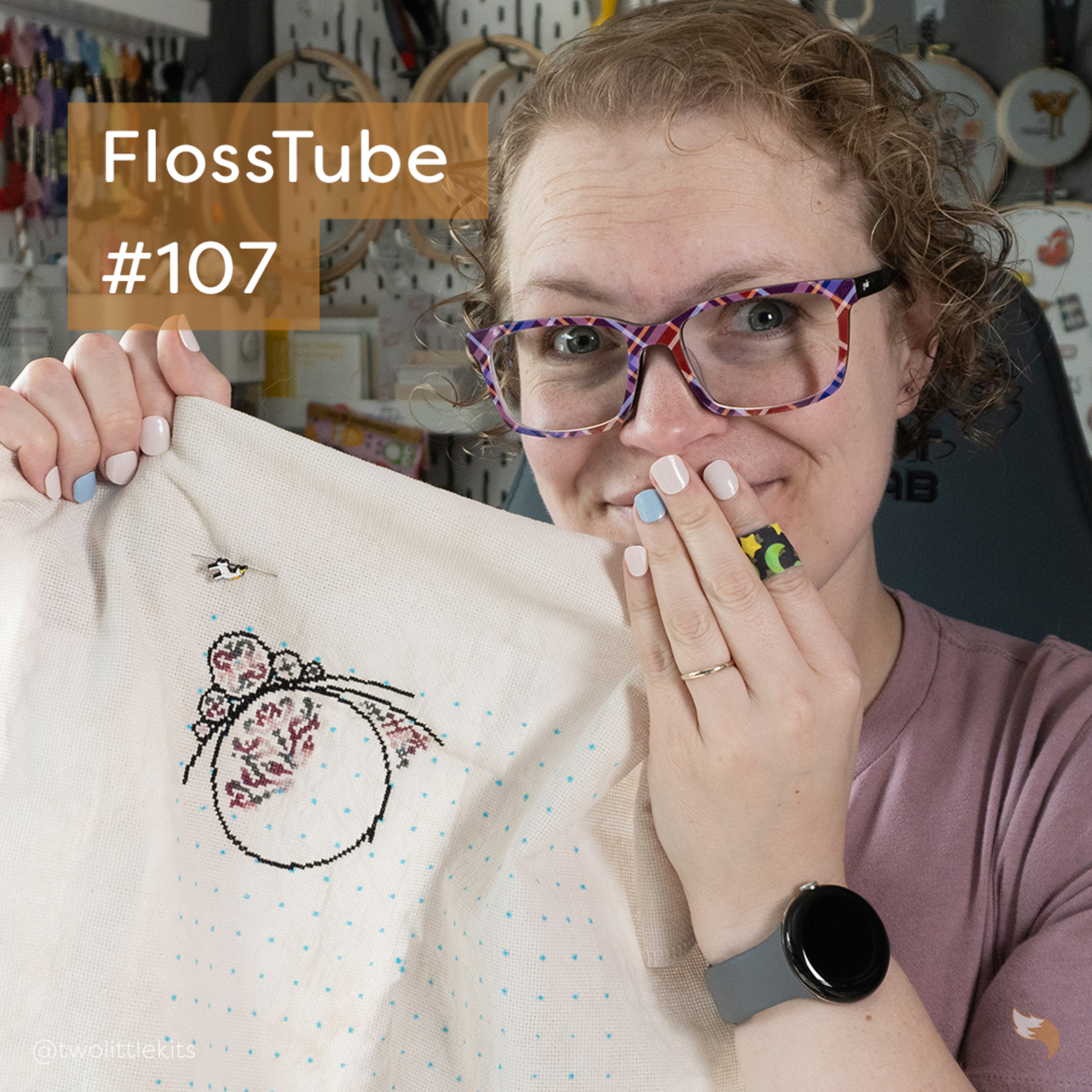 FlossTube #107 - Stitching for the State Fair + Merch Pre-Orders! episode artwork