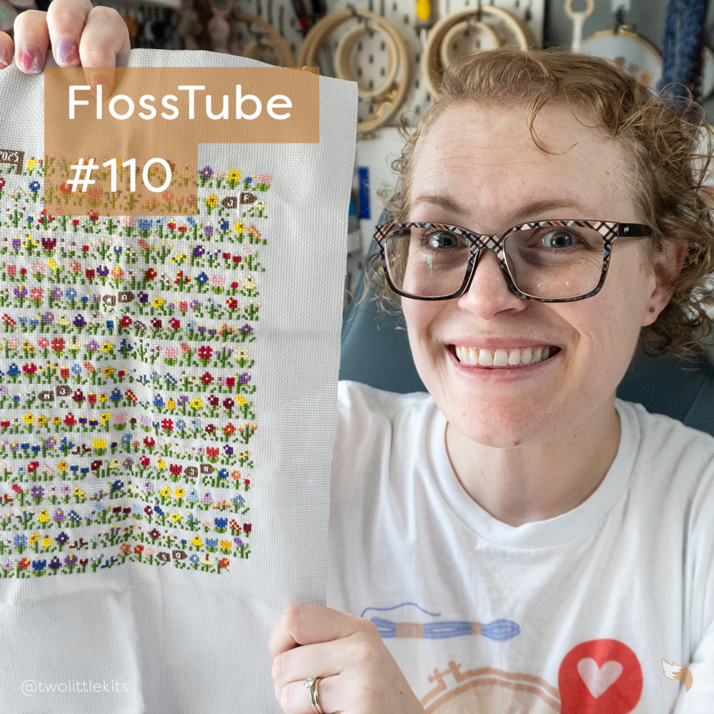 FlossTube #110 – New Patterns, State Fair Results & Stitchy Motivation episode artwork