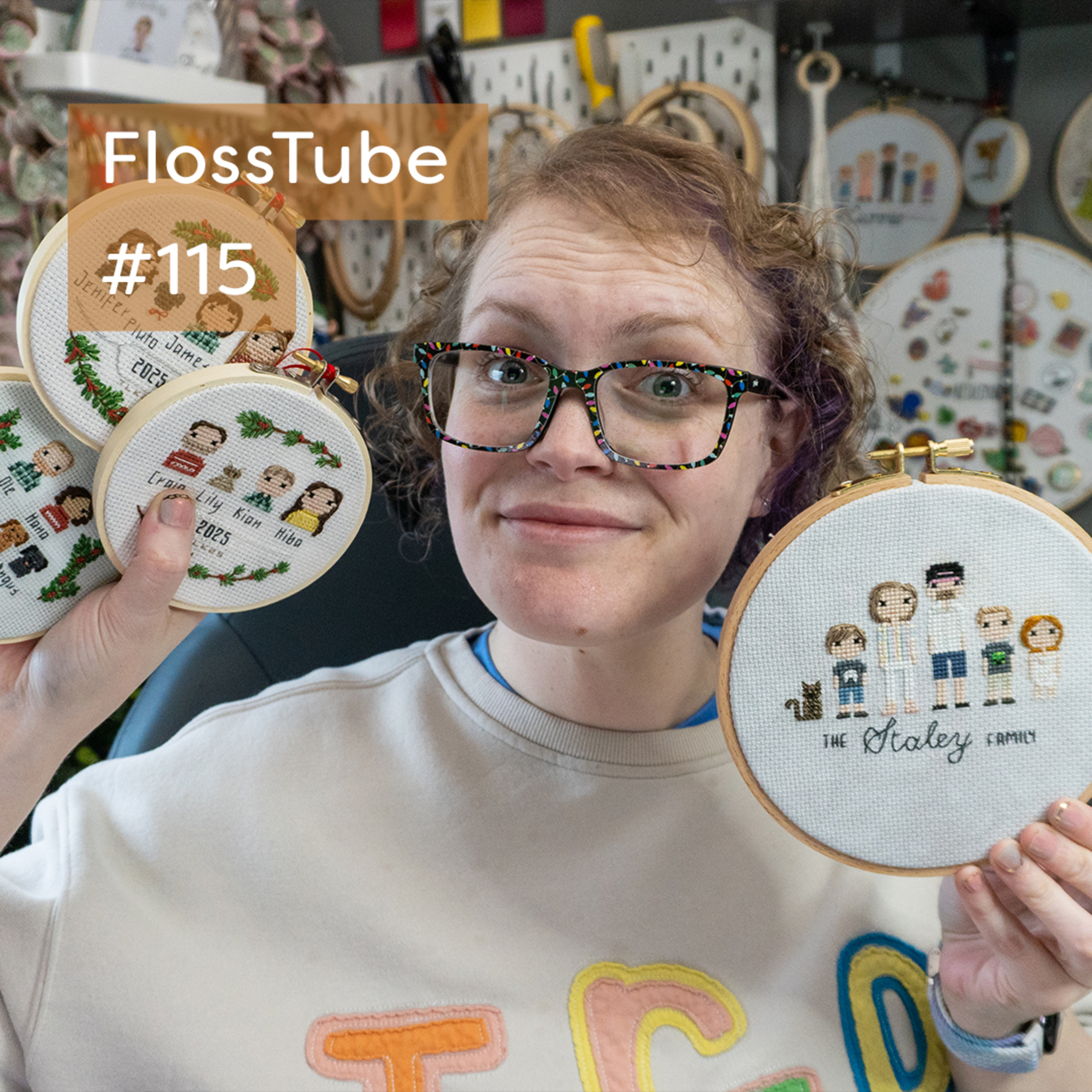 FlossTube #115 – From a Viral Reel to Finished Pieces Galore episode artwork