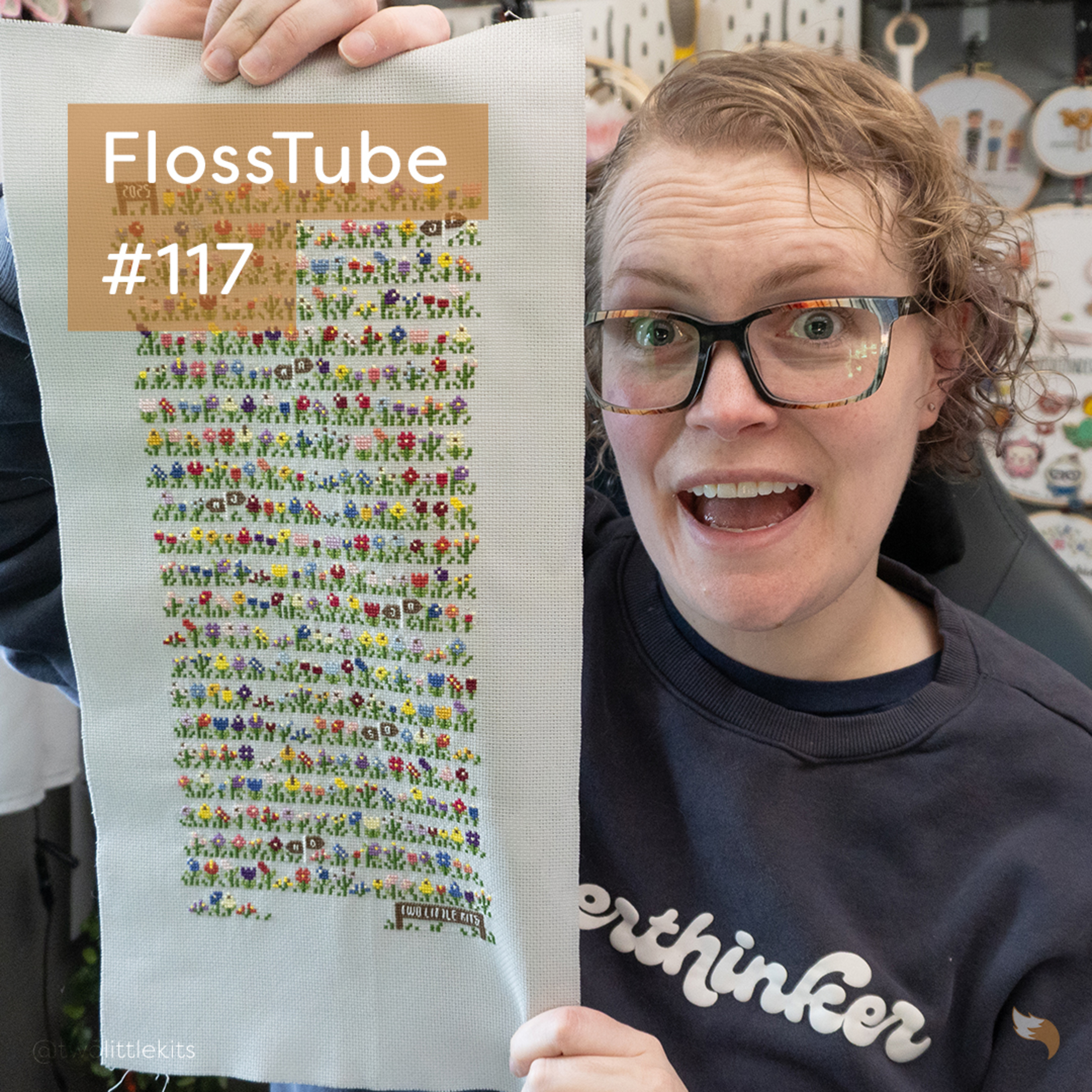FlossTube #117 - A Big Finish, New Patterns & A Slightly Naughty Idea... 🤔 episode artwork