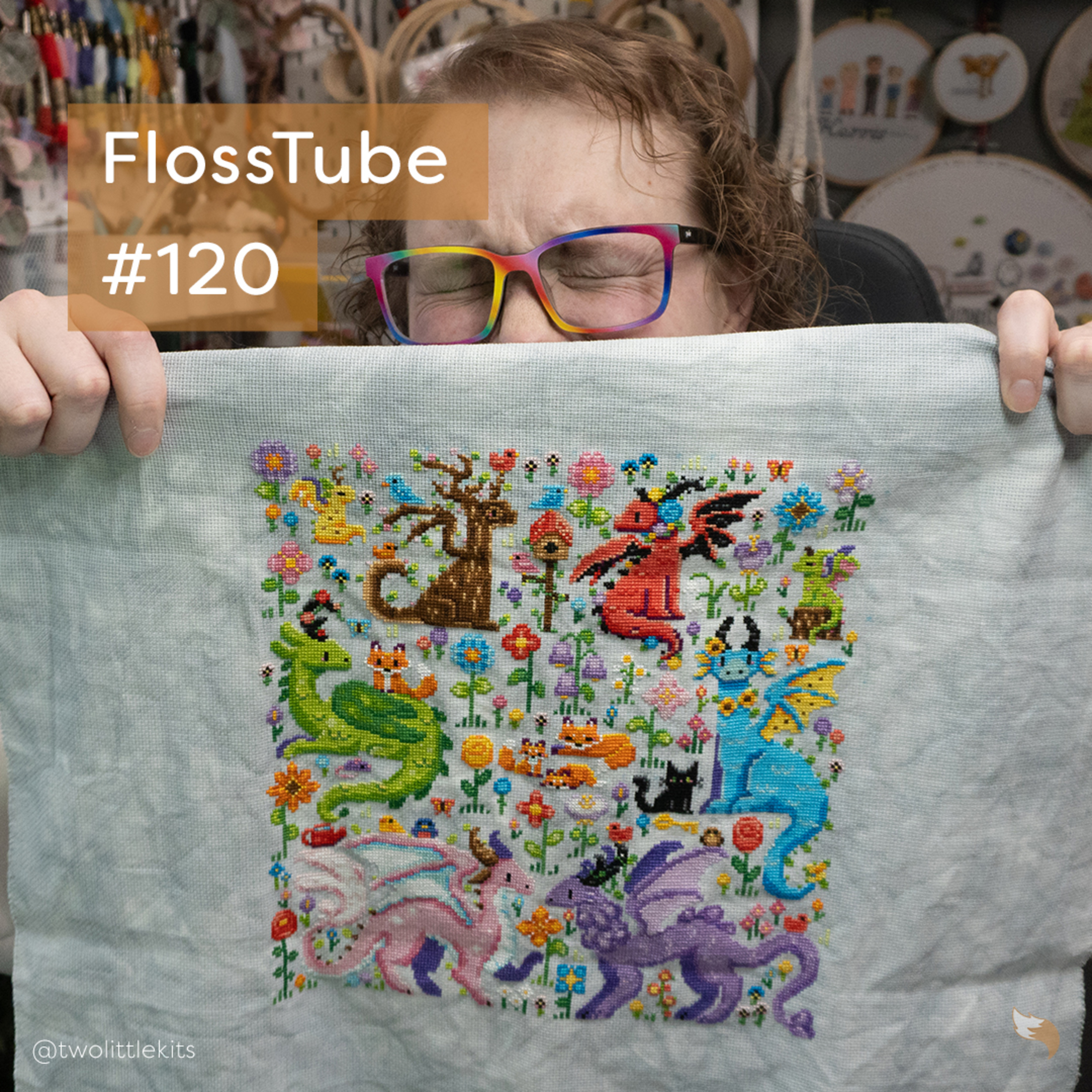 FlossTube #120 - Why I Unpicked Part of My Finished Piece + Big, Exciting News! episode artwork