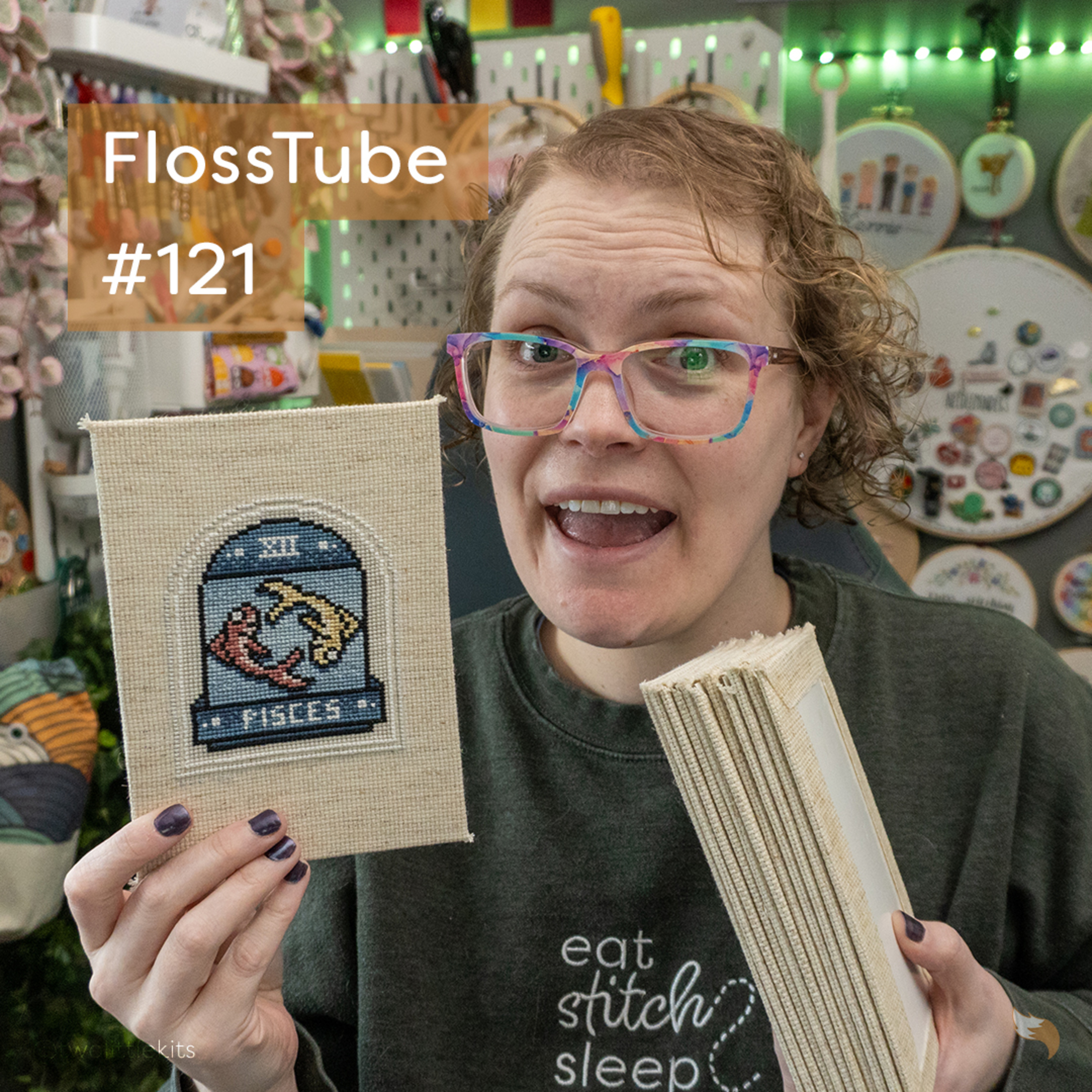 FlossTube #121 - A WIP Heavy Update, Flow State, and the Final Zodiac episode artwork