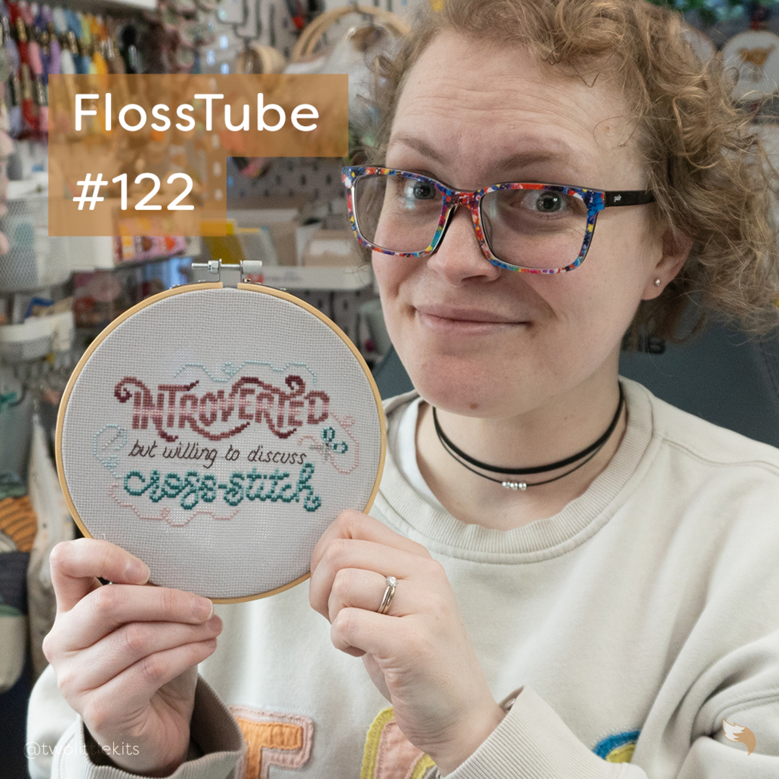 FlossTube #122 - Even More WIPs, Secret Projects, and 'Firefly' Fever episode artwork
