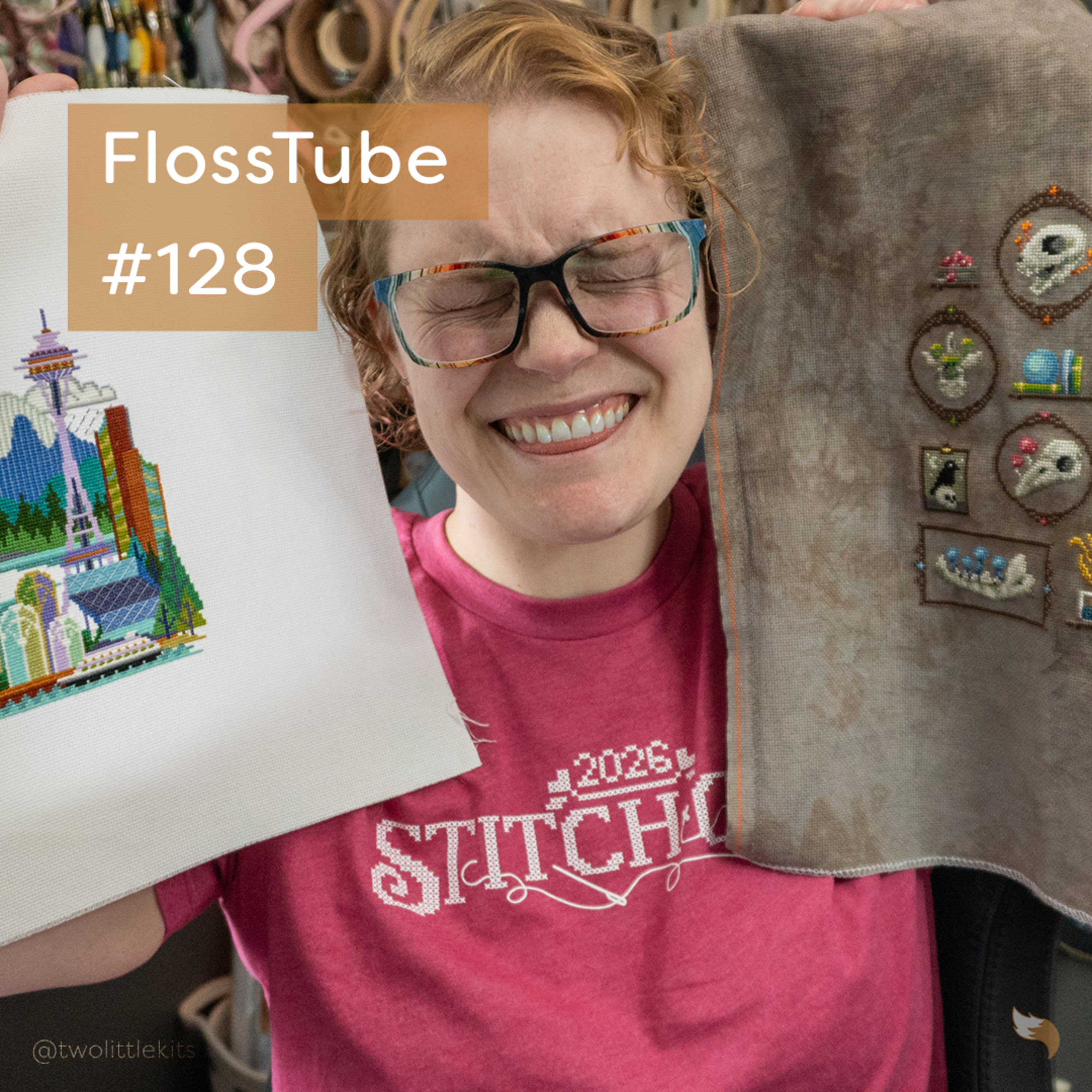 FlossTube #129 - I Went to Stitch-Con and Got Recognised?! 🫣 episode artwork