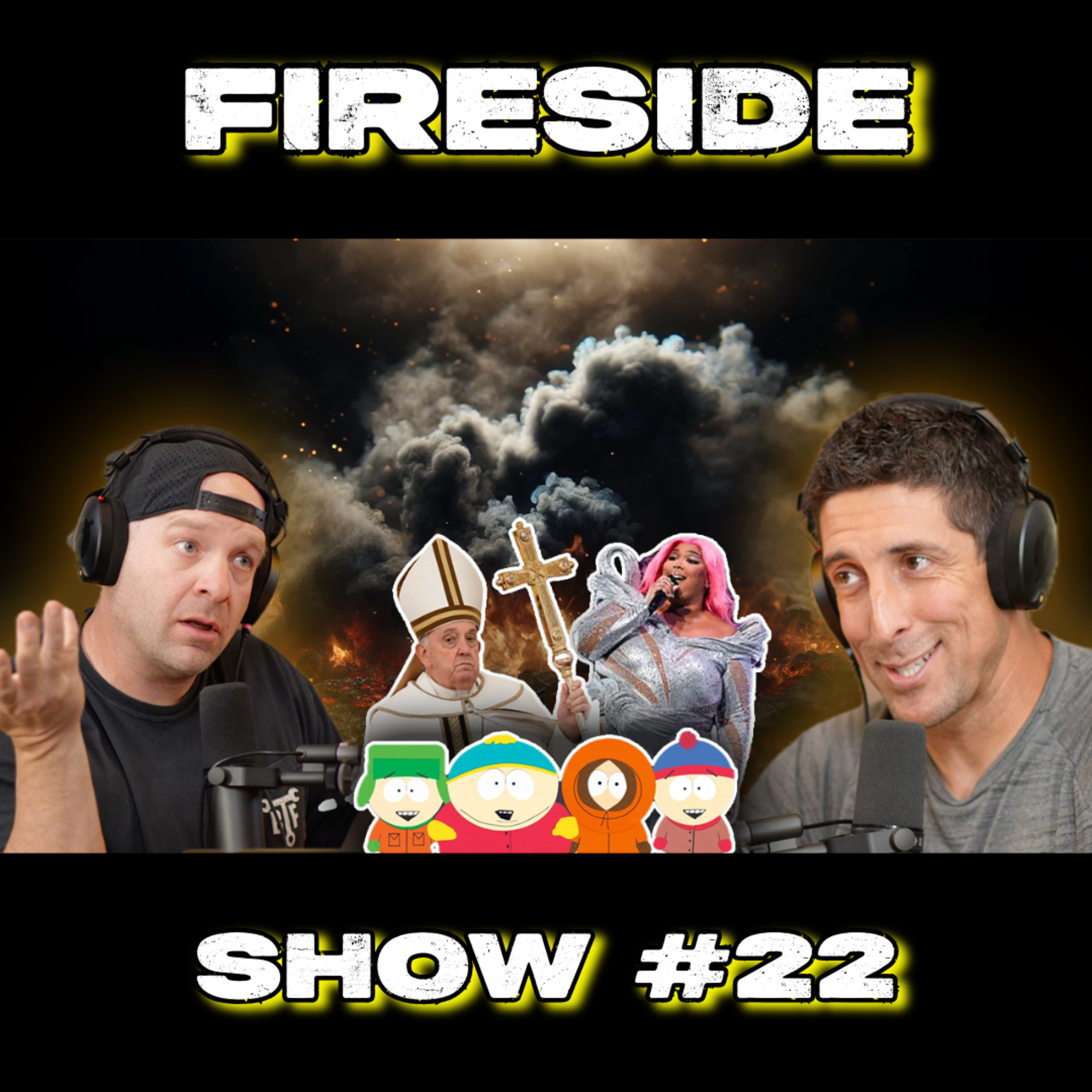 #22 - Lizzo VS South Park, The Popes Poor Choice of Words And Self Driving Cars episode artwork
