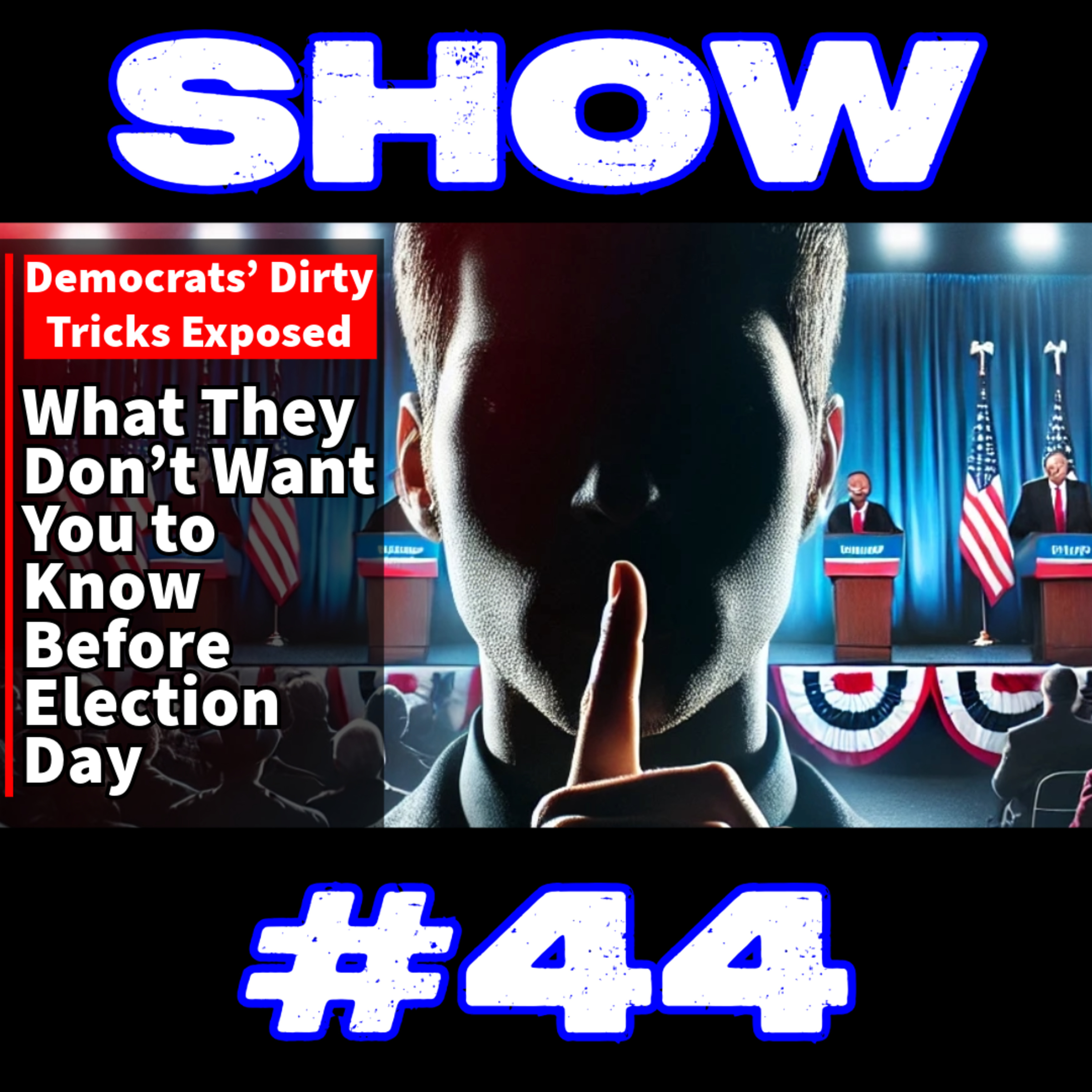 #44 - Democrats’ Dirty Tricks Exposed: What They Don’t Want You to Know Before Election Day episode artwork