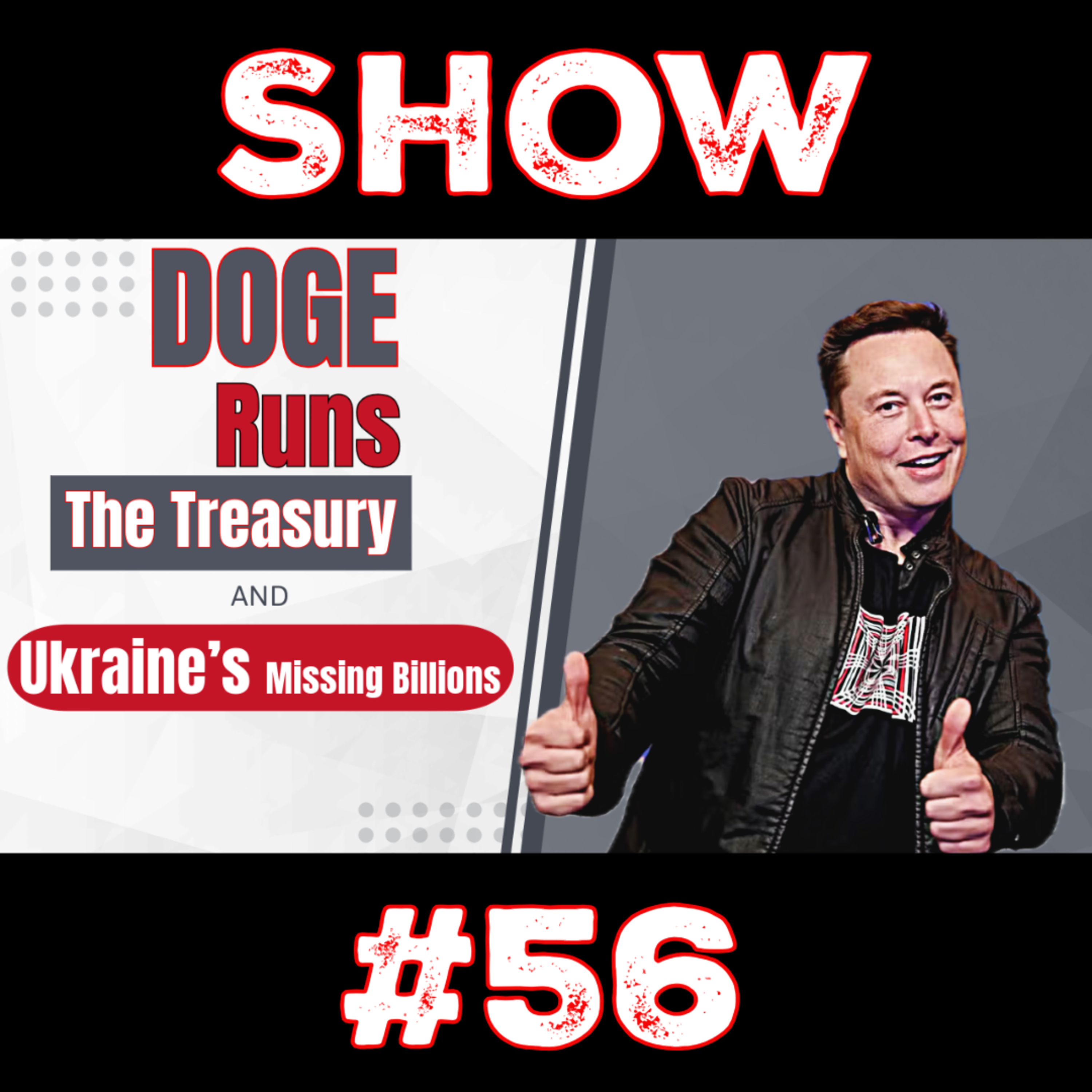 #56 - DOGE Runs the Treasury, Ukraine’s Missing Billions, and the Tariff Fallout episode artwork