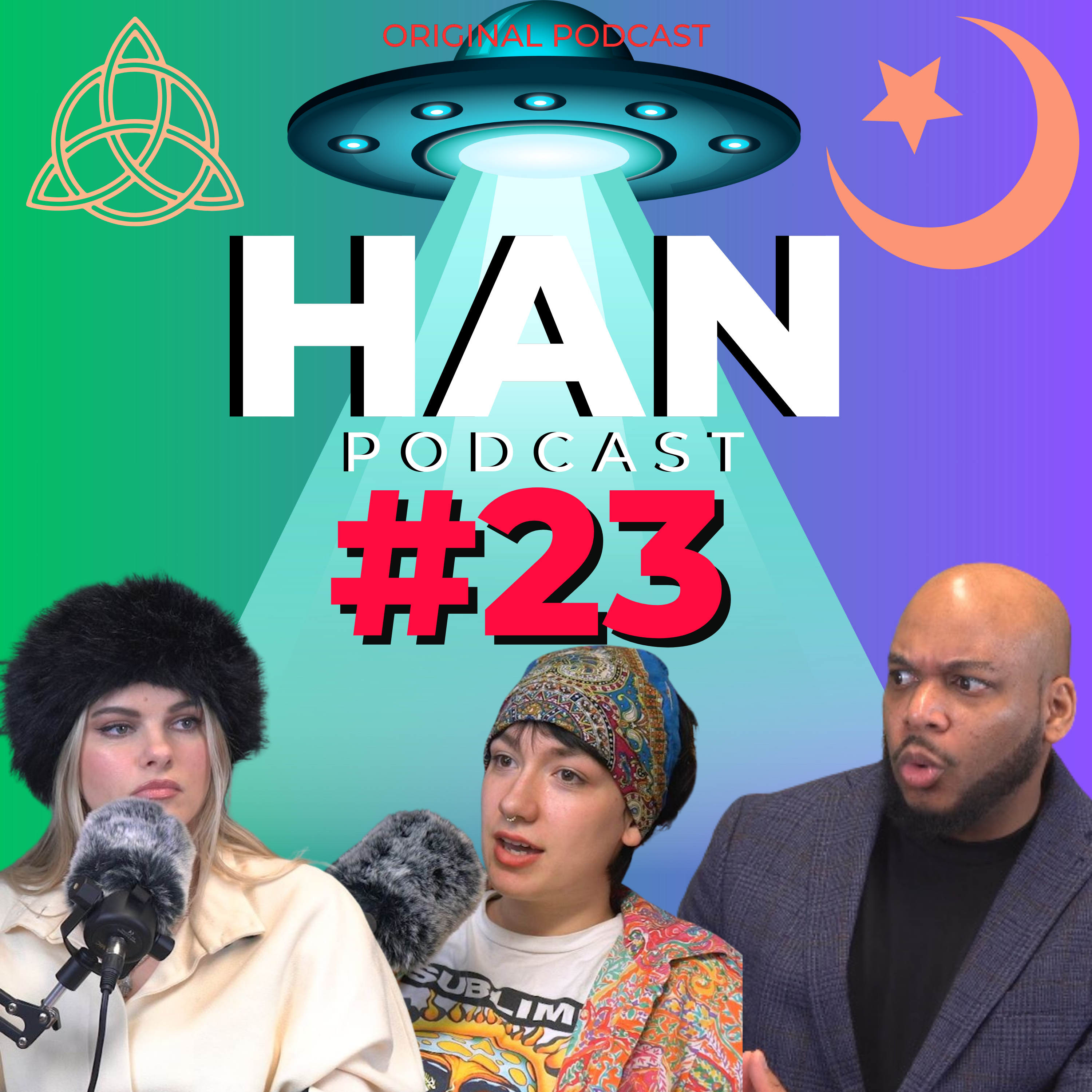 Pagan Witch & Believers in One God Discuss their Beliefs #23 episode artwork