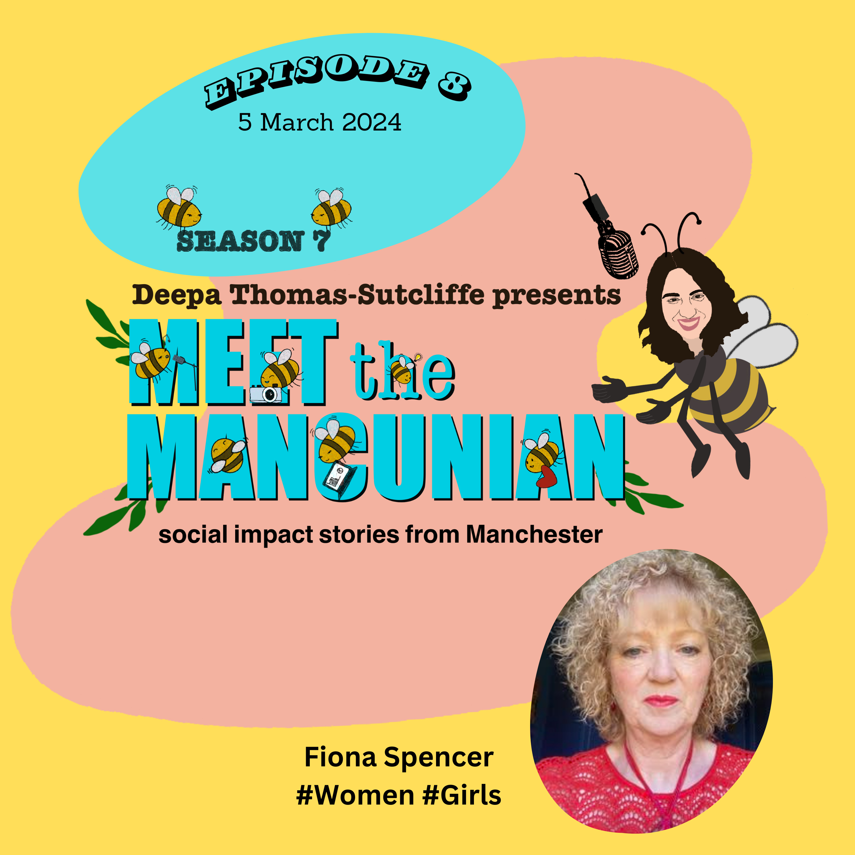 Women and girls with Fiona Spencer
