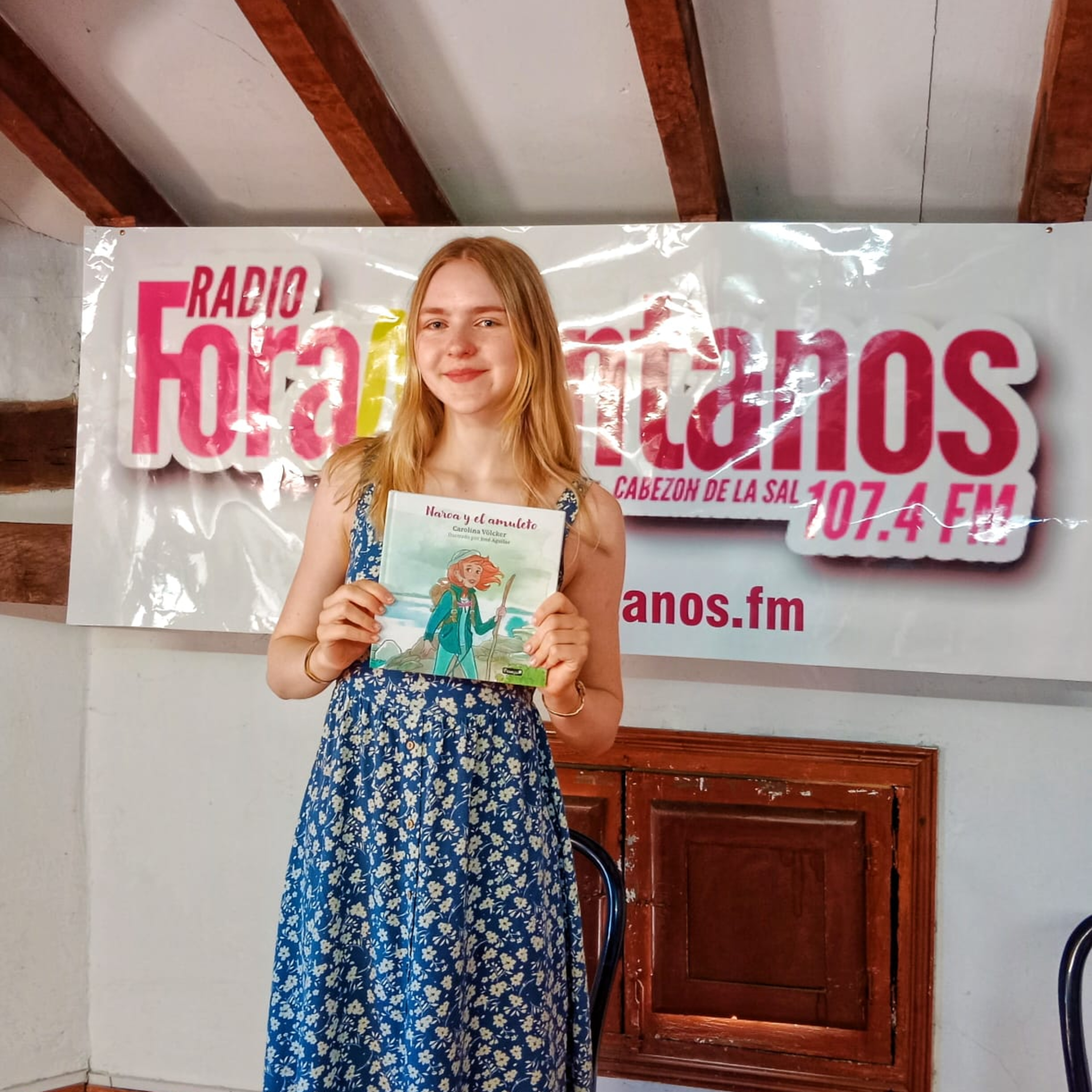 Entrevista con Carolina Volcker, autora del libro Naroa y el amuleto. episode artwork