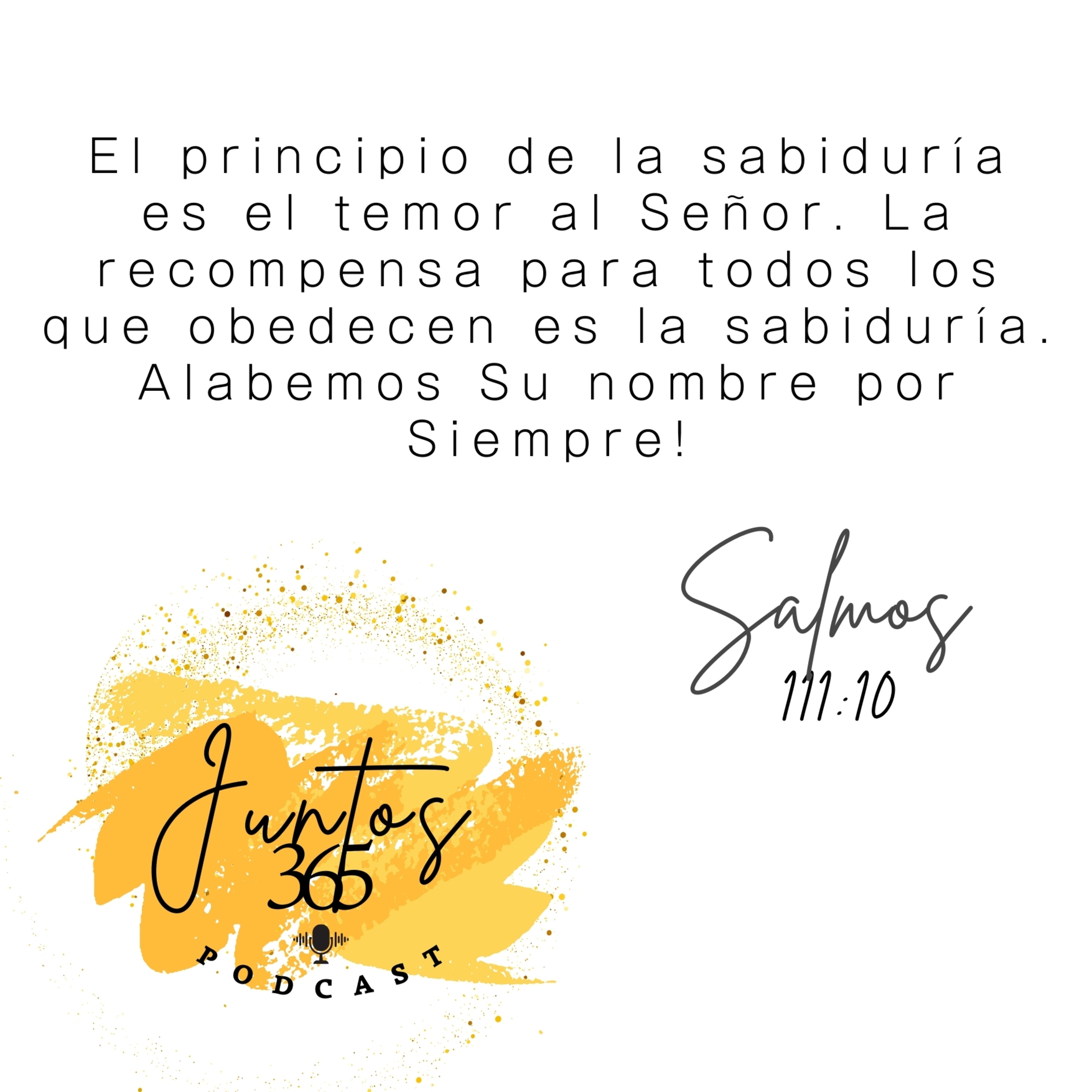 Lunes 08 de julio 2024. Obediencia y temor de Dios, clave para la sabiduria episode artwork