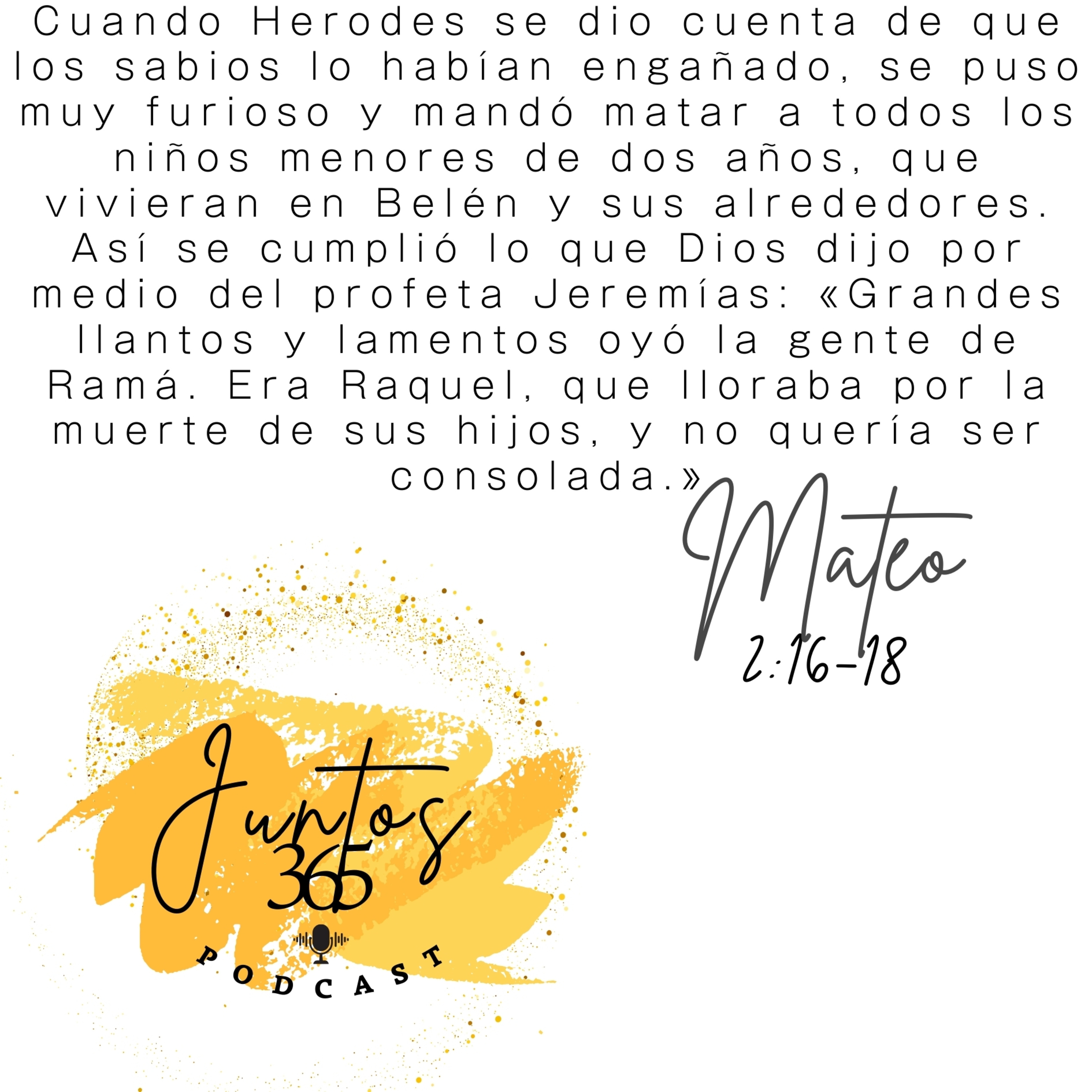 Sábado 28 de diciembre 2024. Especial por la paz en los hogares y en el mundo: Santos inocentes episode artwork