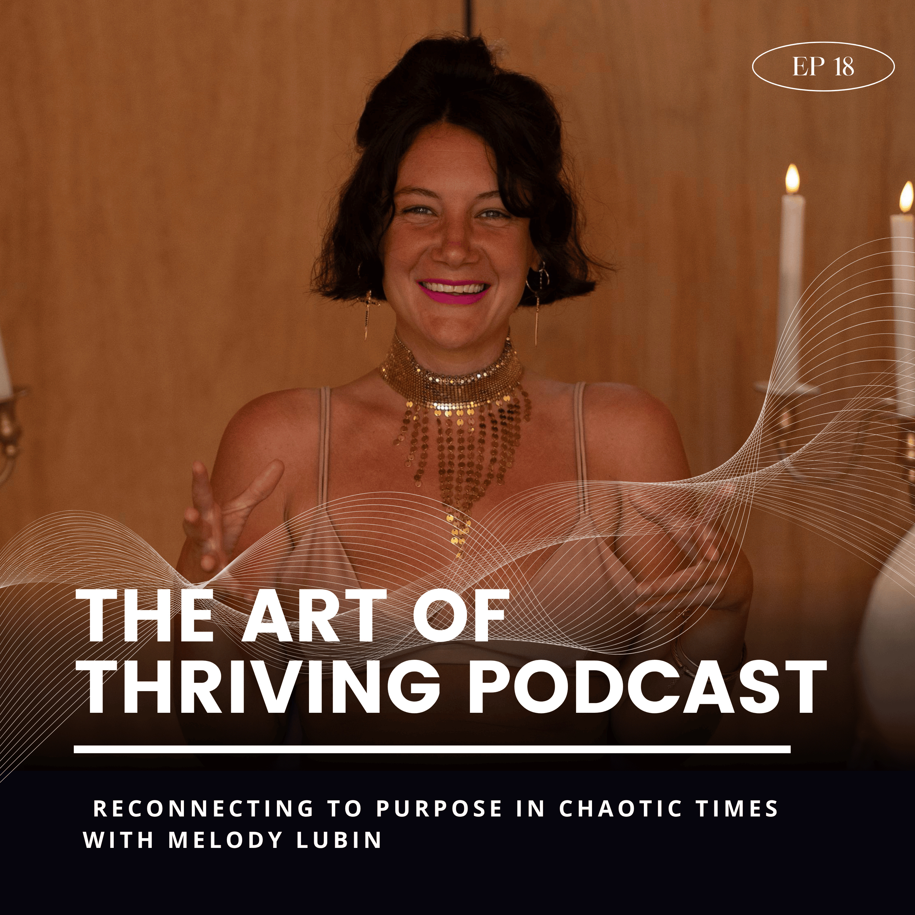 Ep18- Reconnecting to Purpose in Chaotic Times with Melody Lubin episode artwork