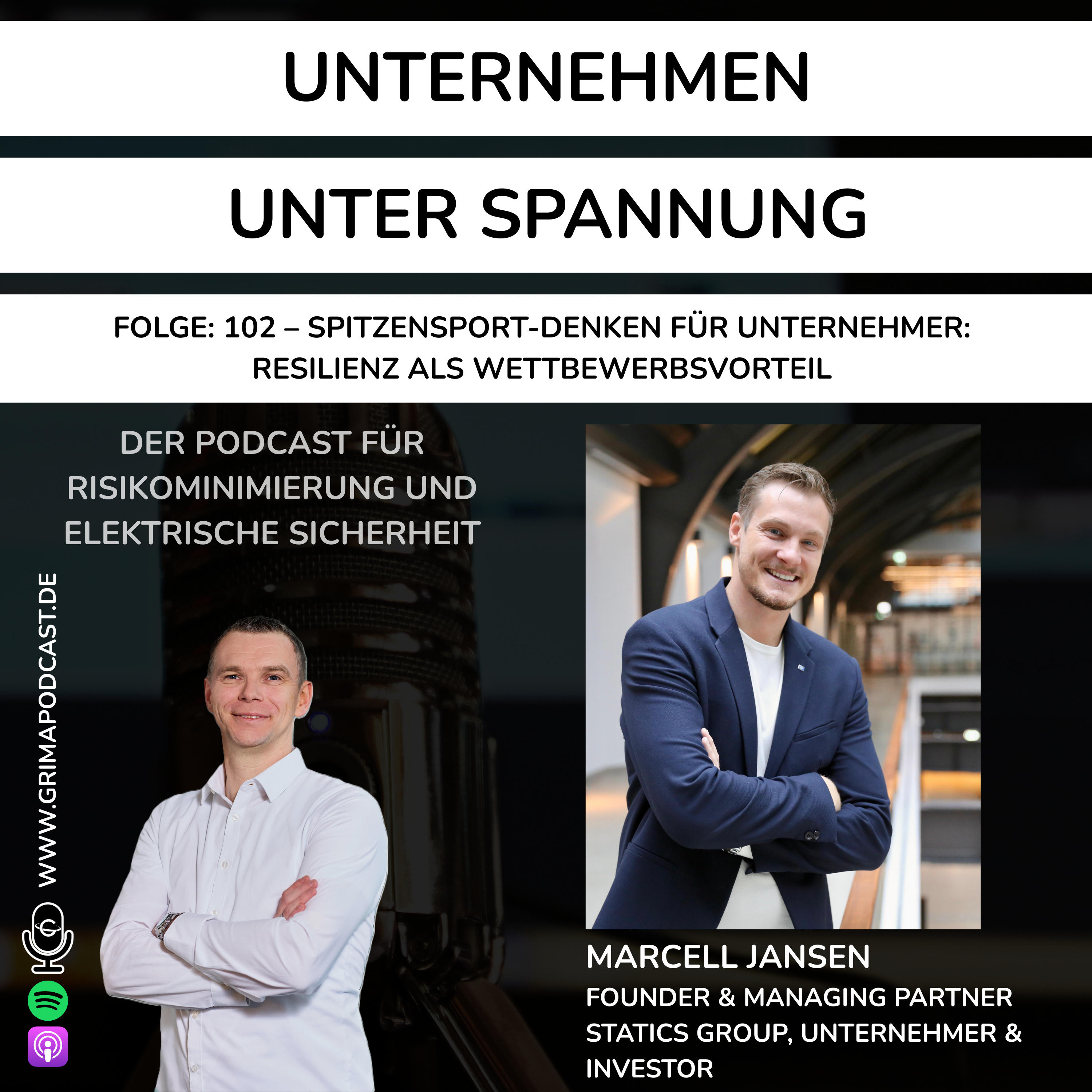 Folge: 102 – Spitzensport-Denken für Unternehmer: Resilienz als Wettbewerbsvorteil mit Marcell Jansen episode artwork