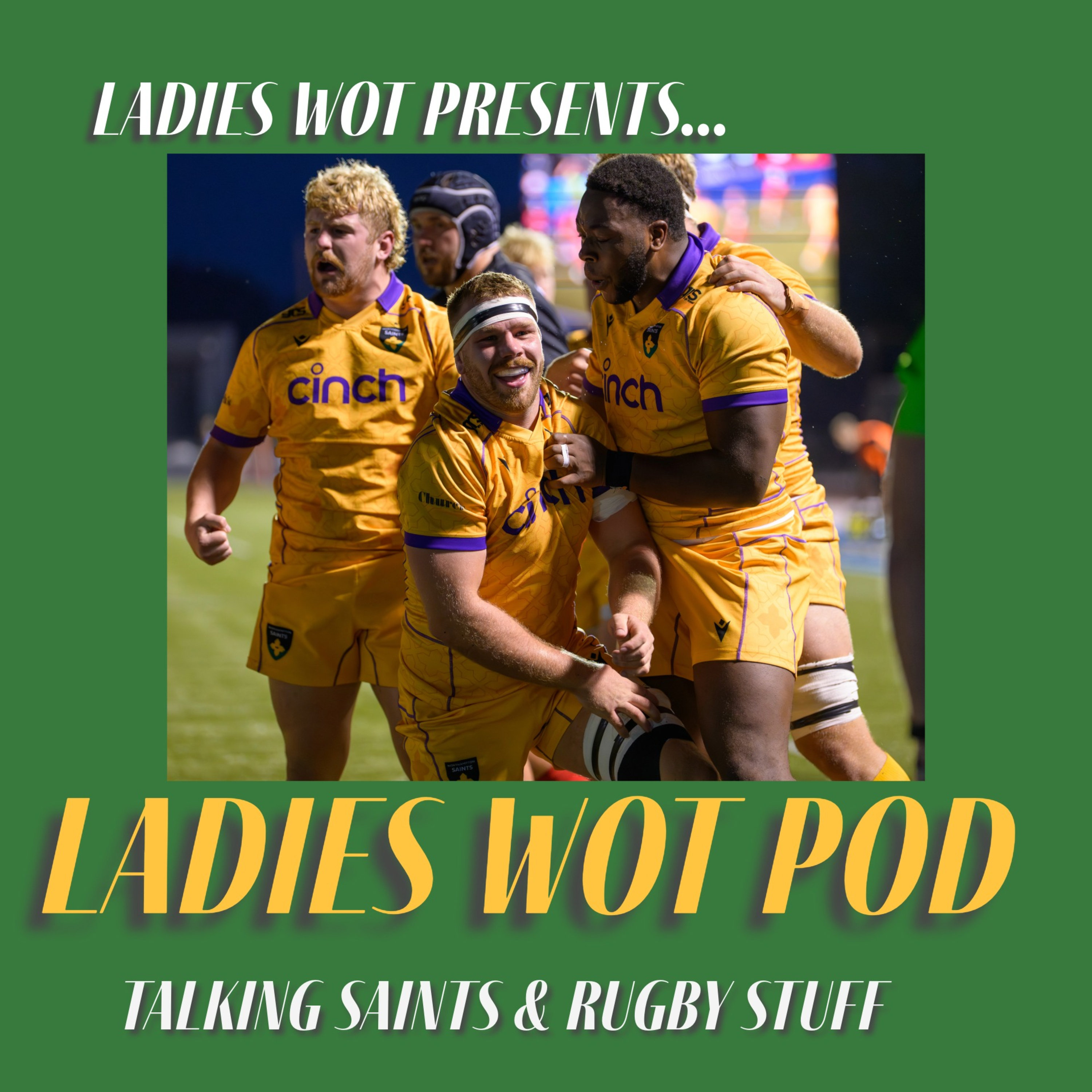 Ladies Wot Pod Series 2!! Episode 9 - Of smelly Lions, Saints win in the Prem Rugby Cup & Bedford win a cup!