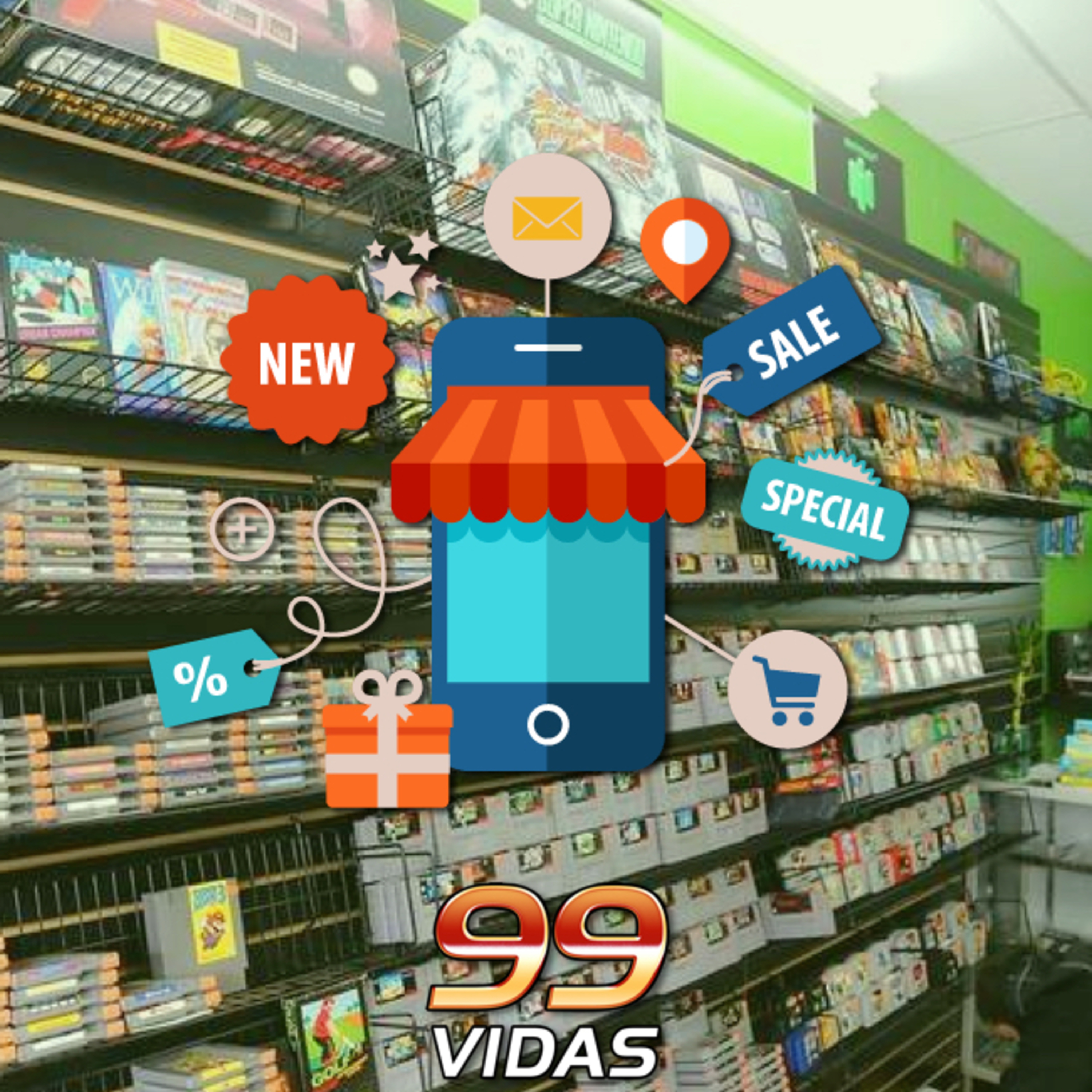 99Vidas - Nostalgia e Videogames