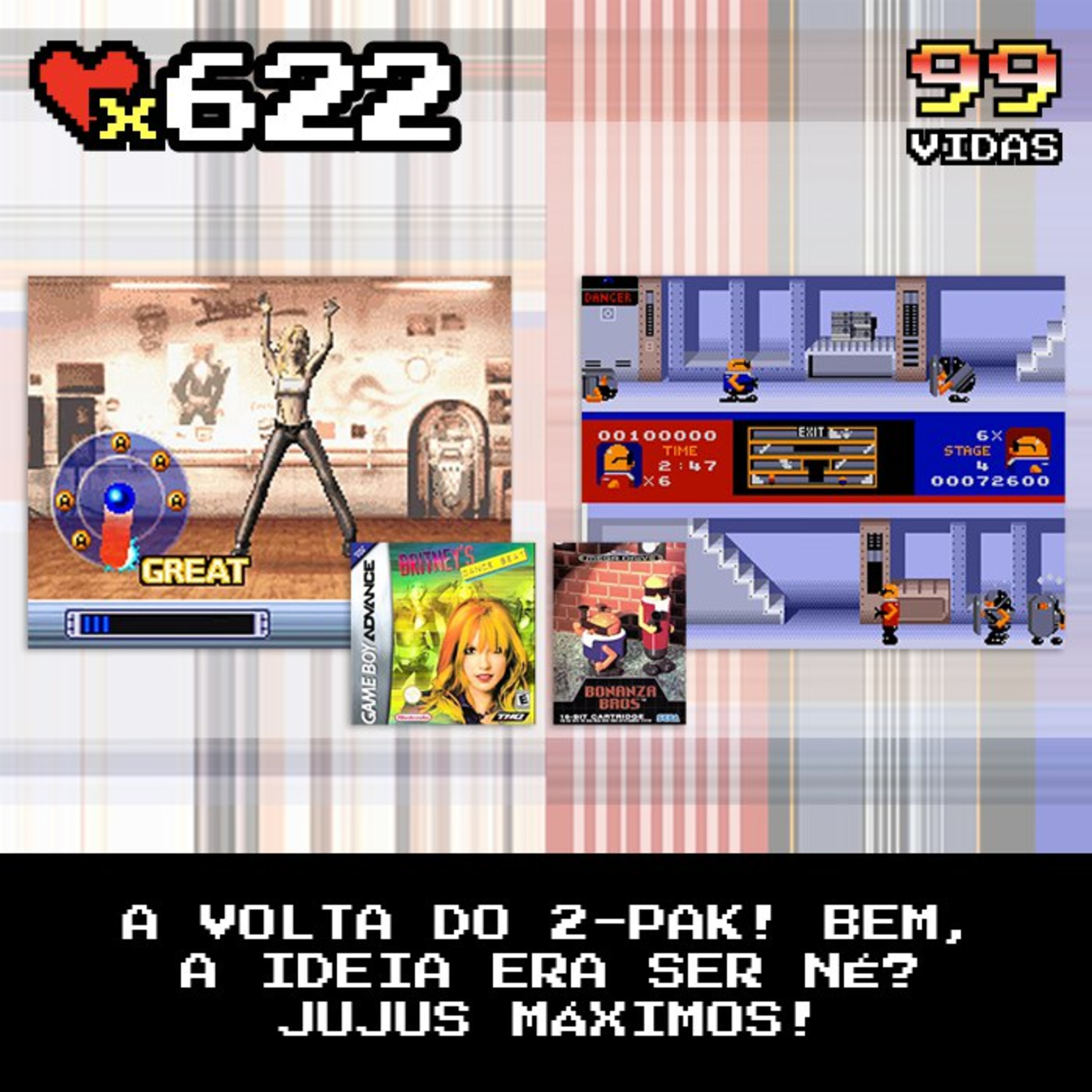 99Vidas - Nostalgia e Videogames