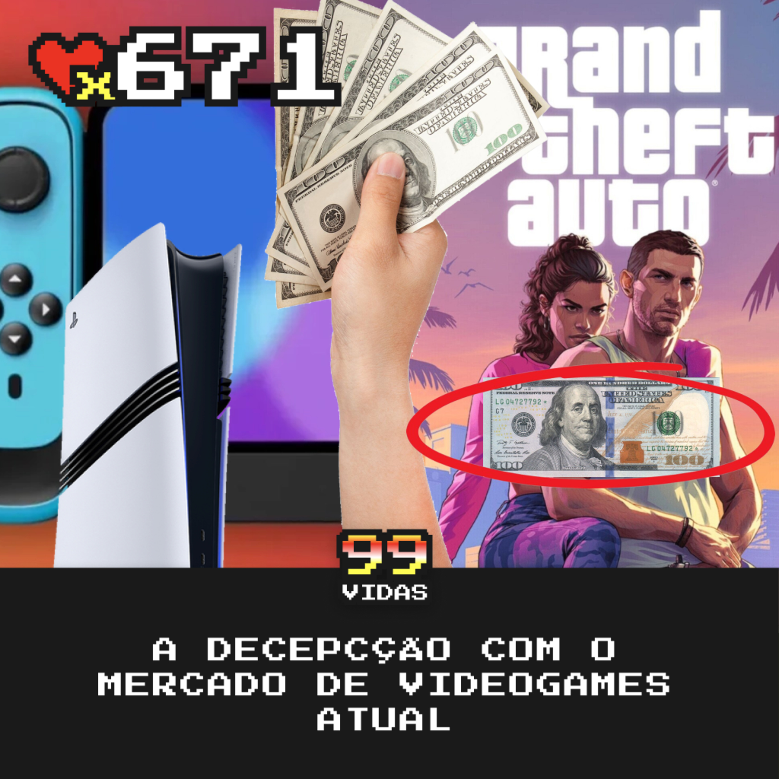 99Vidas - Nostalgia e Videogames