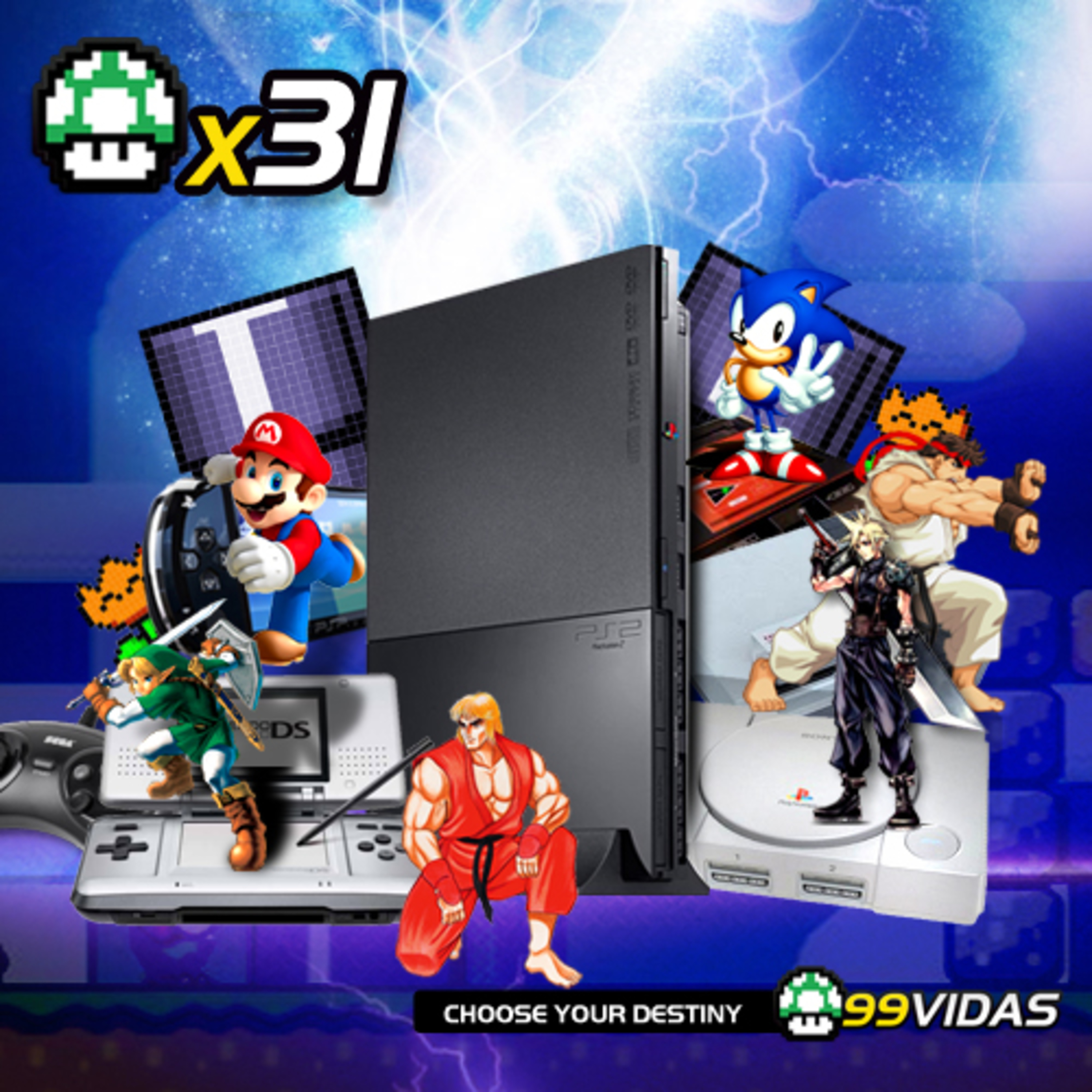 99Vidas 31 - Meu Primeiro Videogame