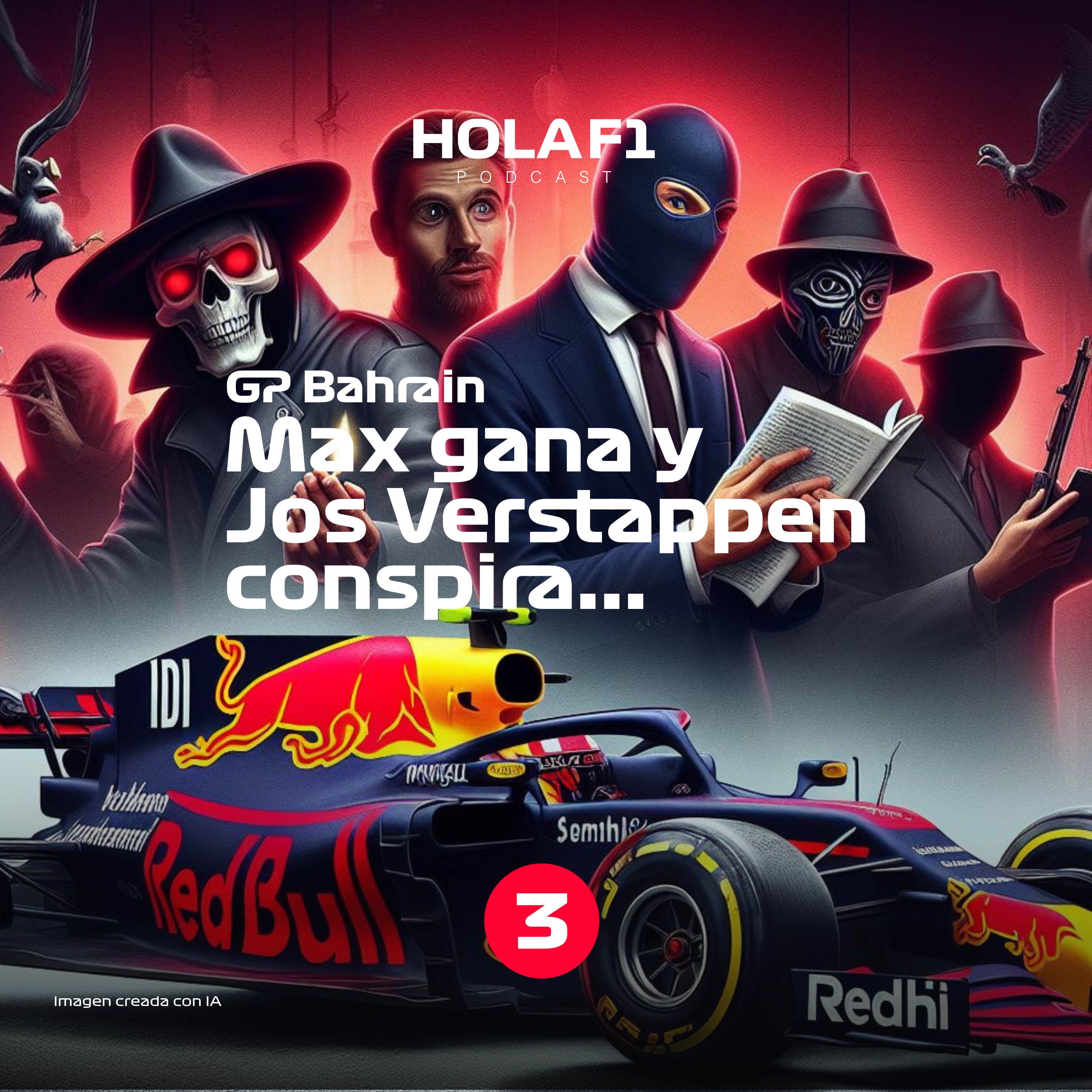 GP Bahrain: Max gana y Jos Verstappen conspira... 😳 episode artwork