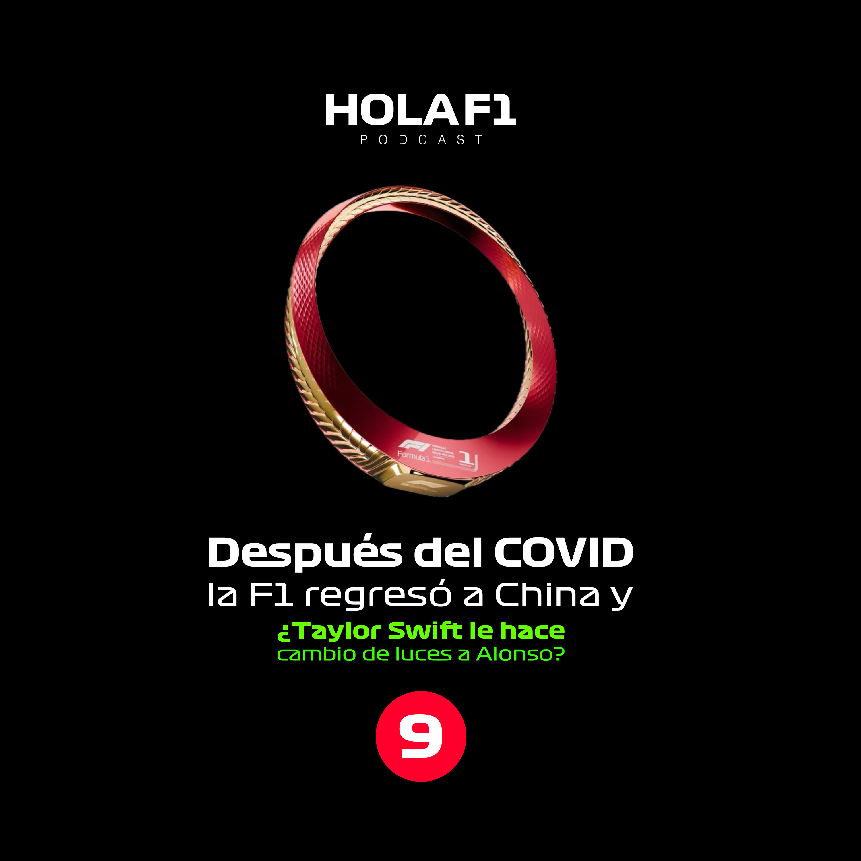 Después del COVID, la F1 regresó a China y ¿Taylor Swift le hace cambio de luces a Alonso? episode artwork