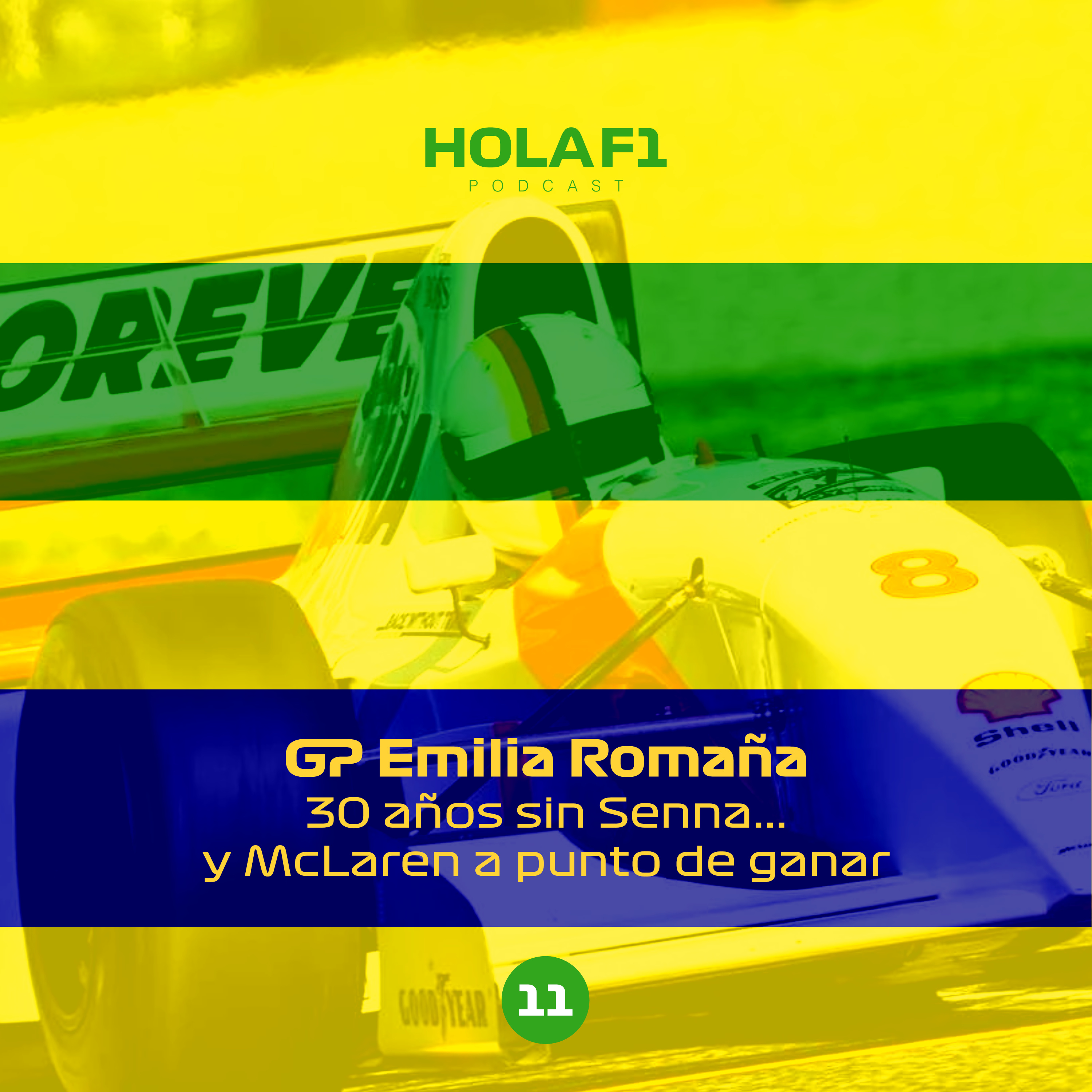 GP Emilia Romaña: 30 años sin Senna…y McLaren a punto de ganar. episode artwork