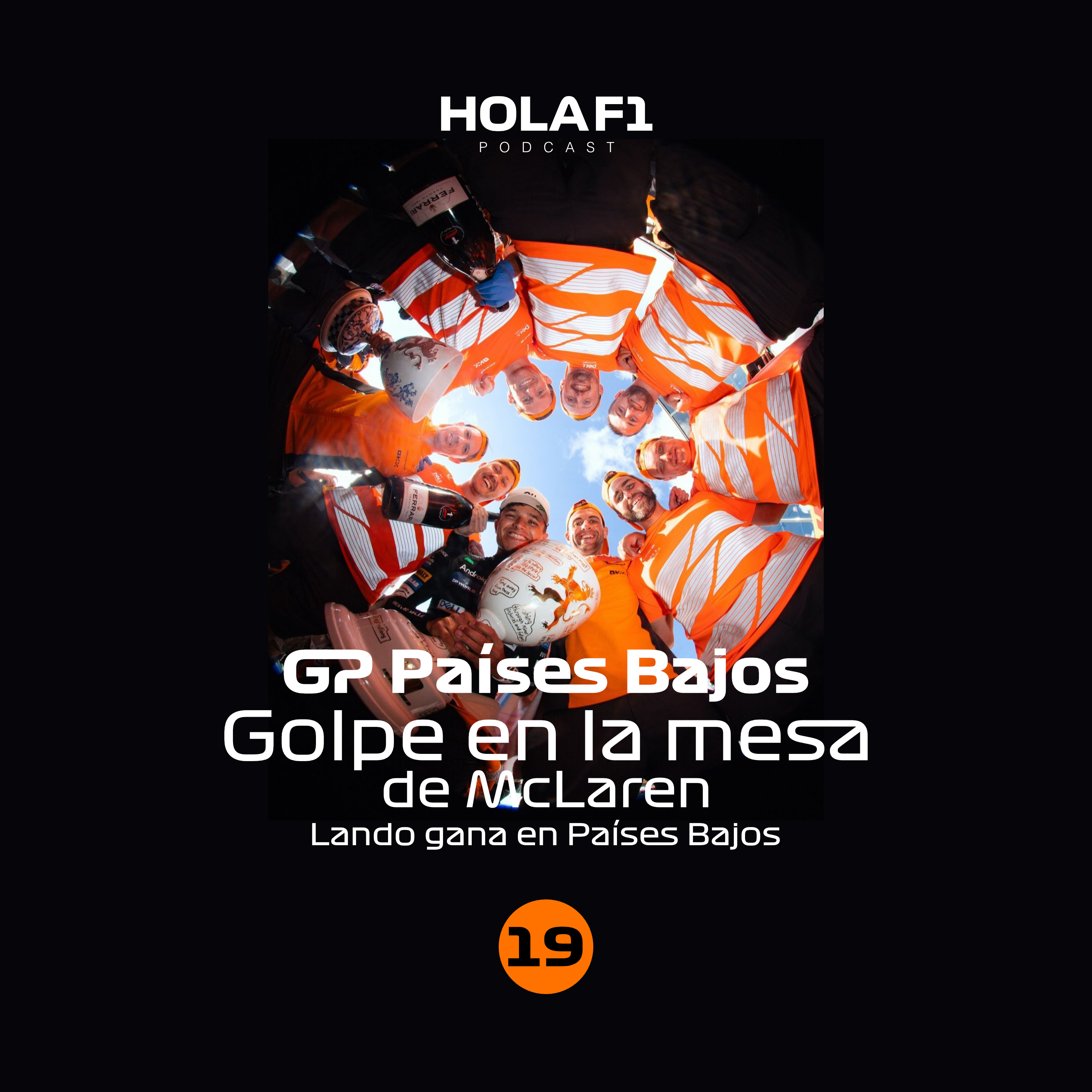 Golpe en la mesa de McLaren, Lando gana en Países Bajos episode artwork