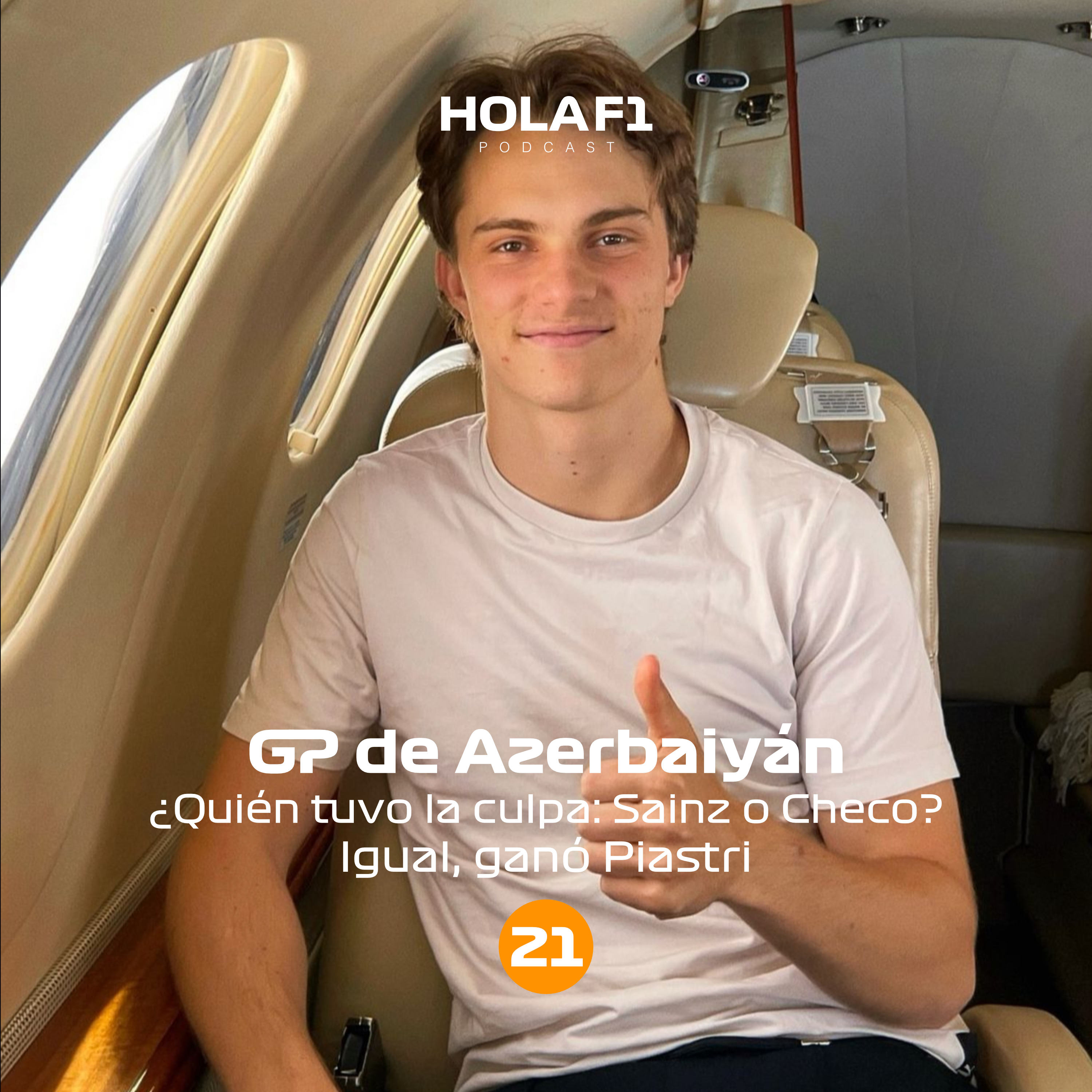 GP de Azerbaiyán: ¿Quién tuvo la culpa: Sainz o Checo? Igual, ganó Piastri episode artwork