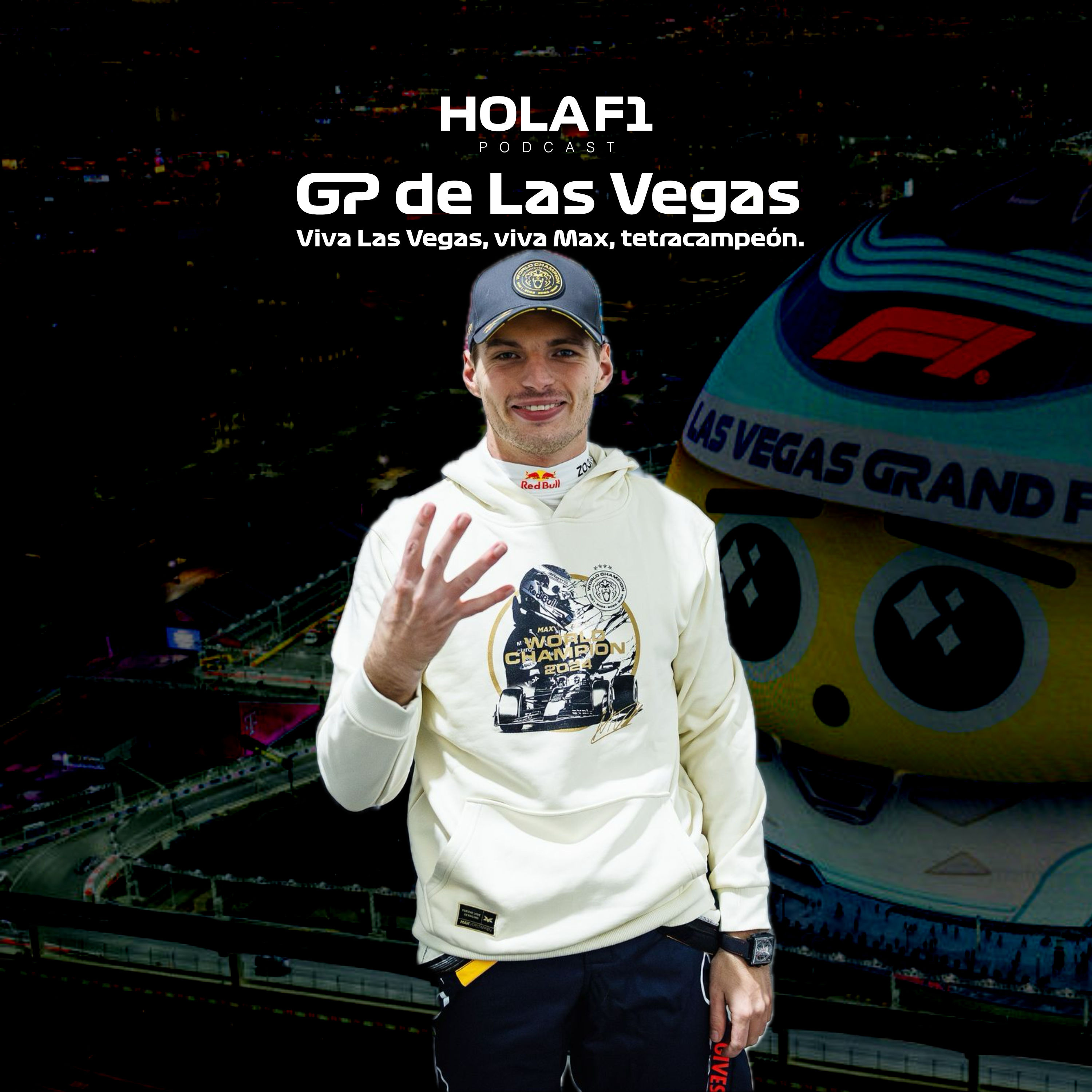 Viva Las Vegas, viva Max, tetracampeón. episode artwork