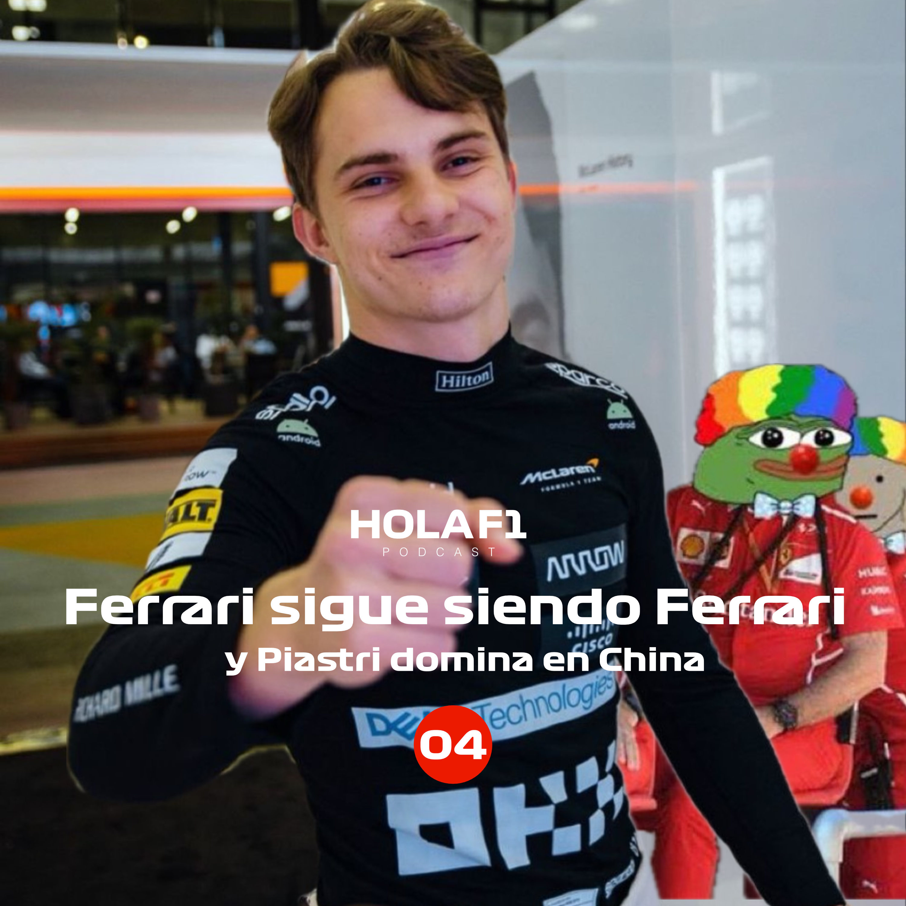 Ferrari sigue siendo Ferrari y Piastri domina en China  episode artwork