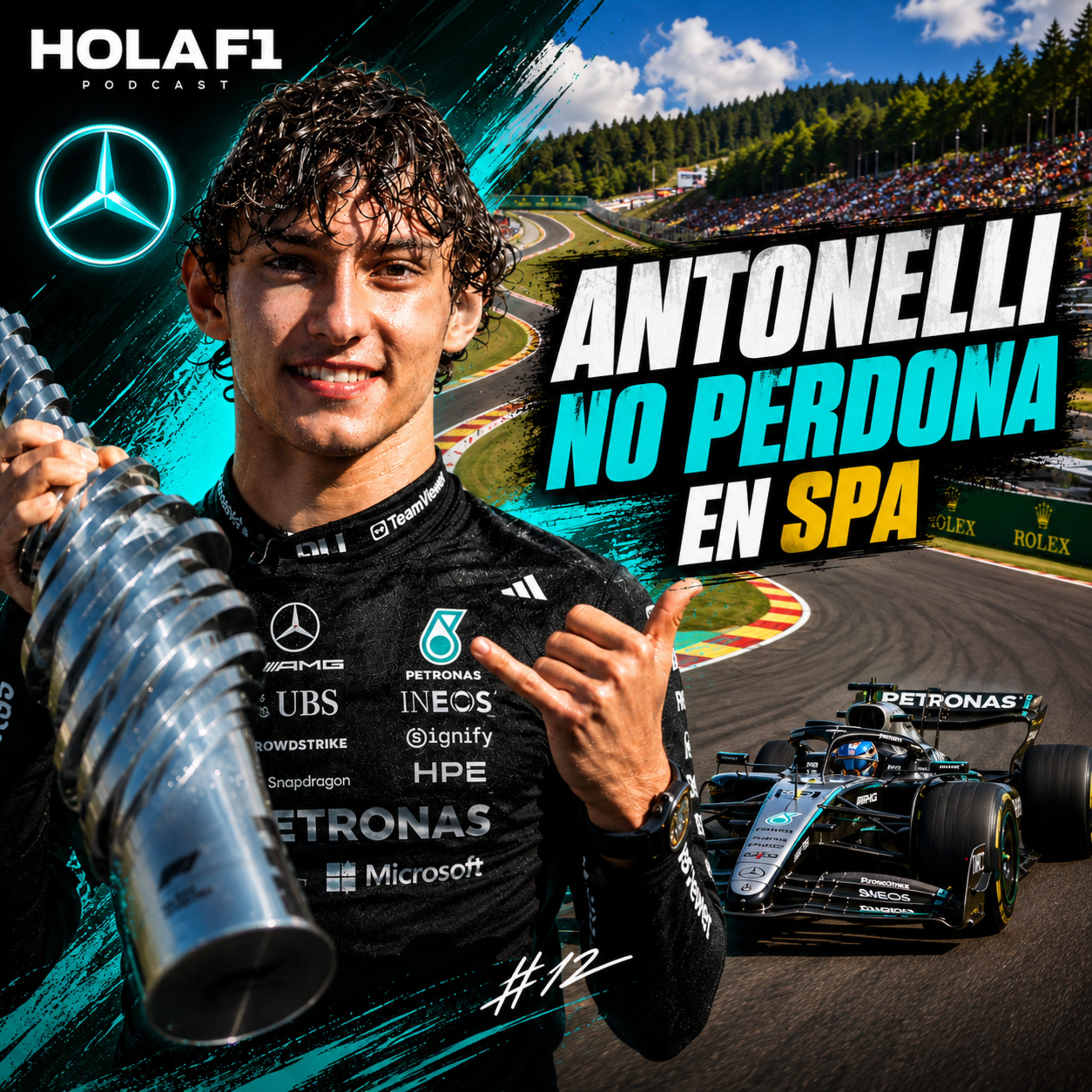 Antonelli no perdona en Spa episode artwork