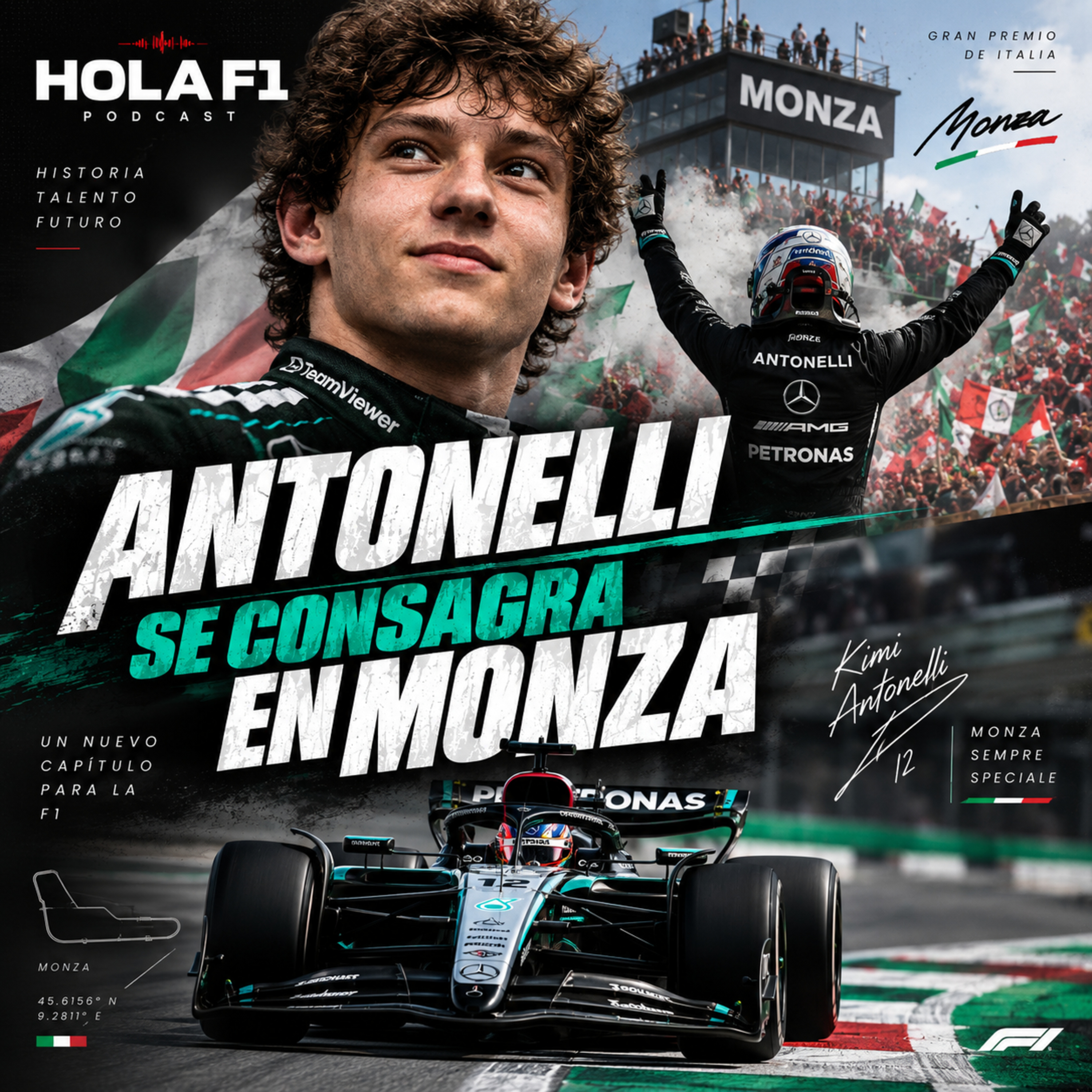 GP de Italia: Antonelli se consagra en Monza episode artwork