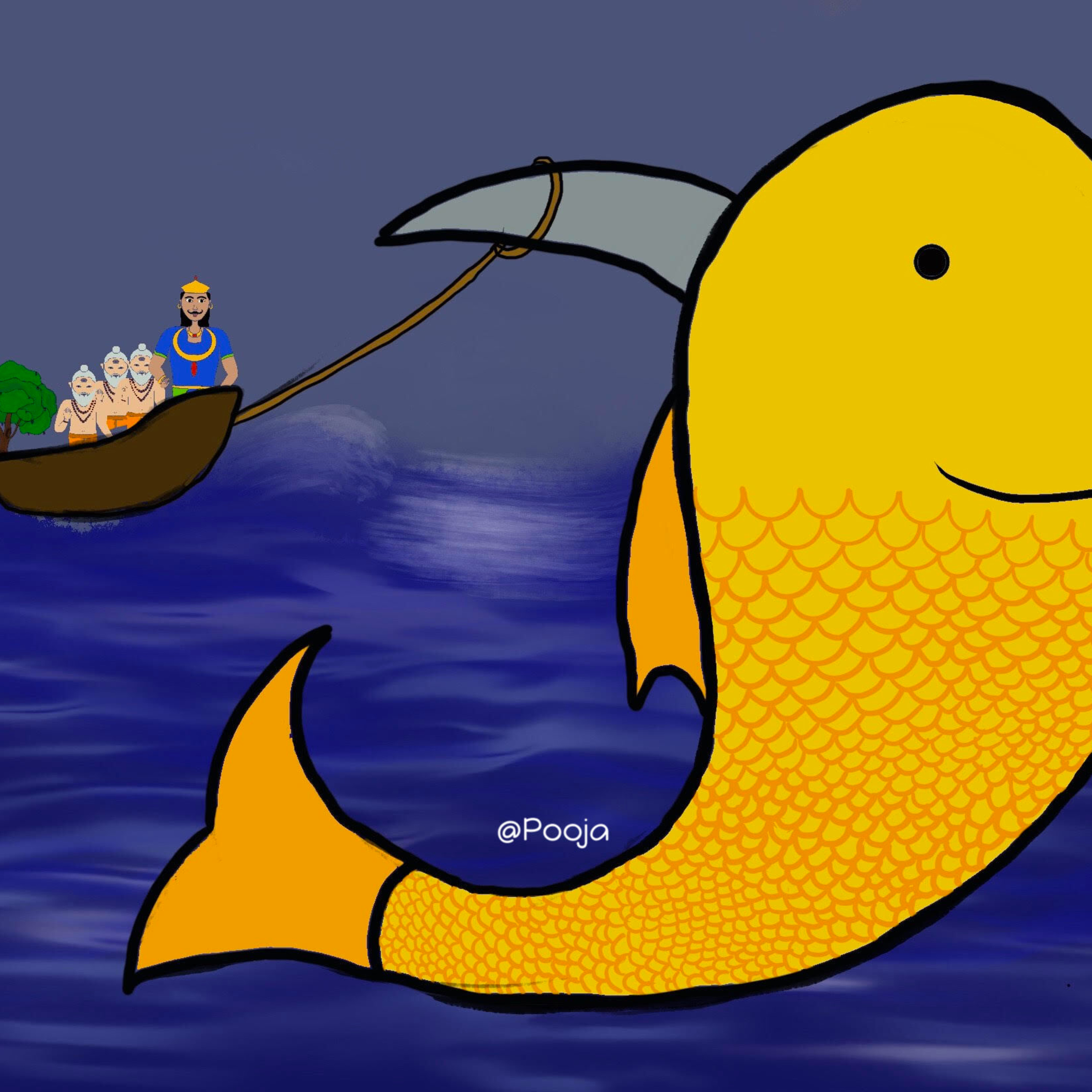 Story of Matsya - Vishnu's First Avatar