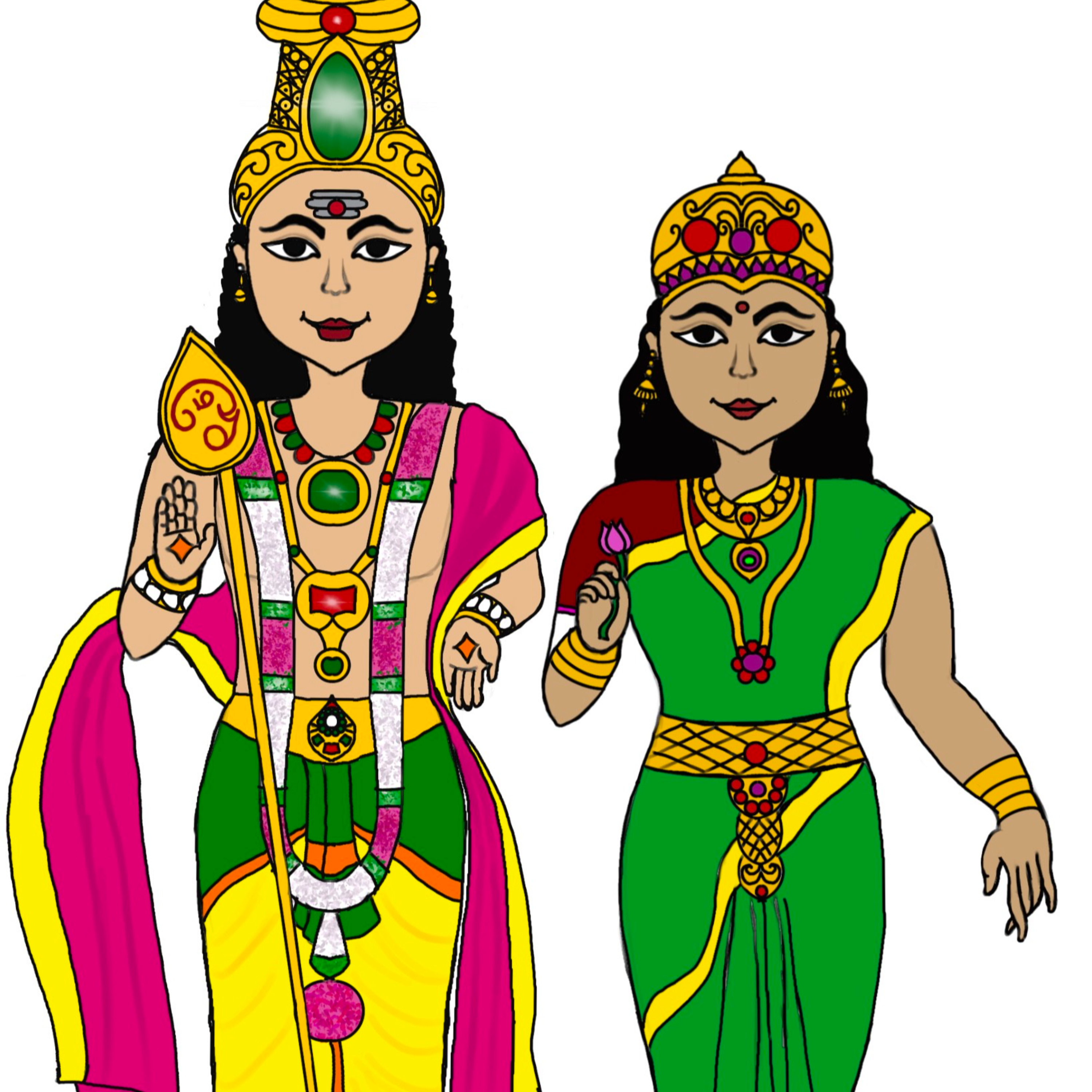 Murugan at Thiruparankundram: Celestial Wedding