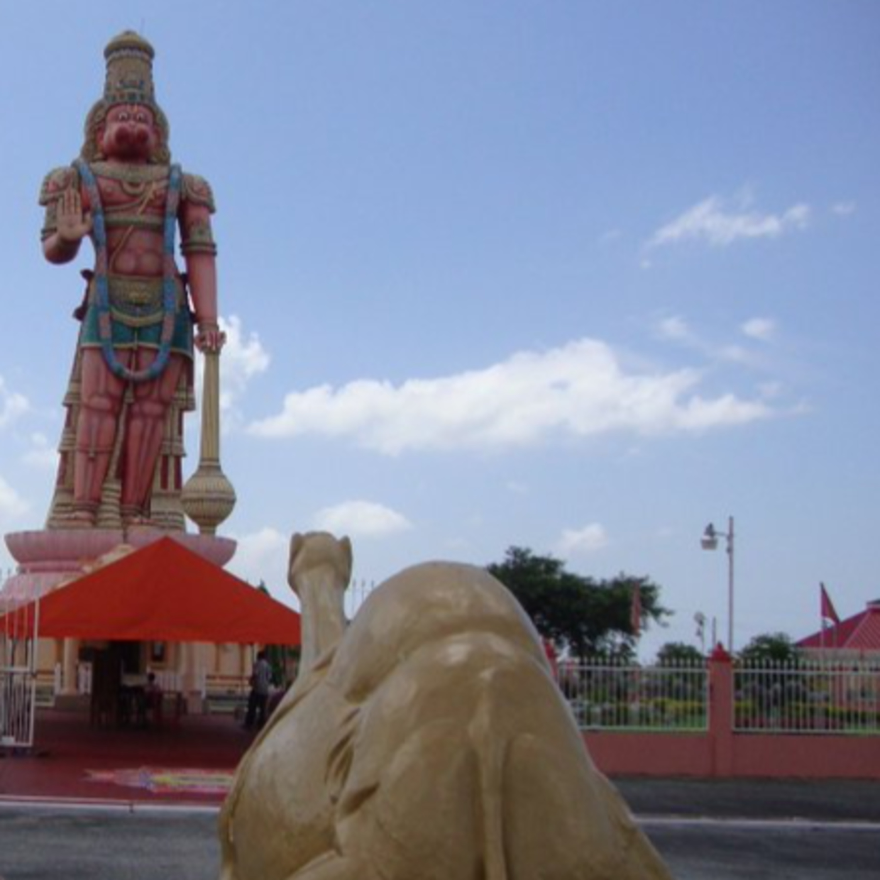 Hanuman on a Camel !?