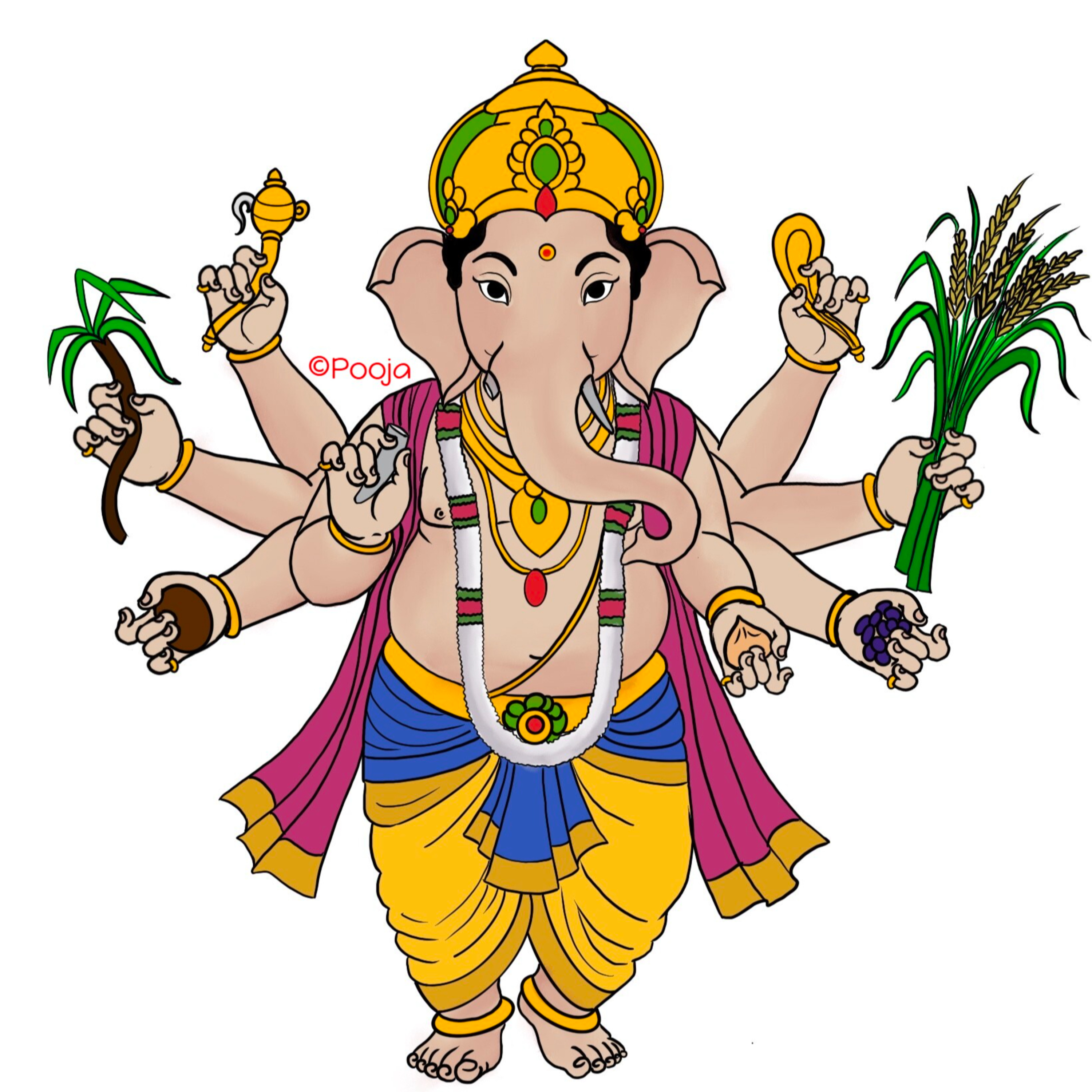 Meet Taruna Ganapathi, the youthful Vinayaka, bursting with energy and strength