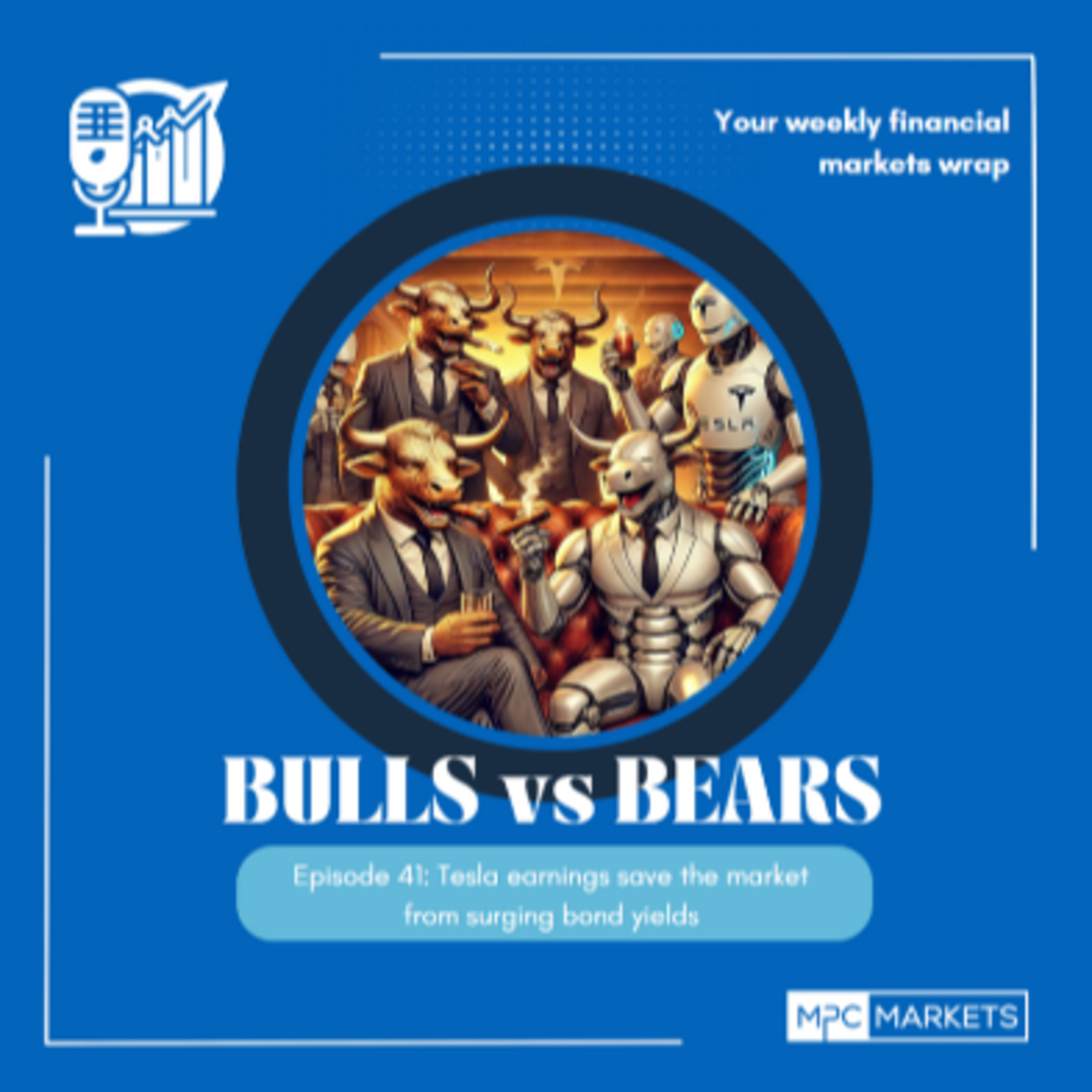 Episode 41: Tesla earnings save the market from surging bond yields  episode artwork
