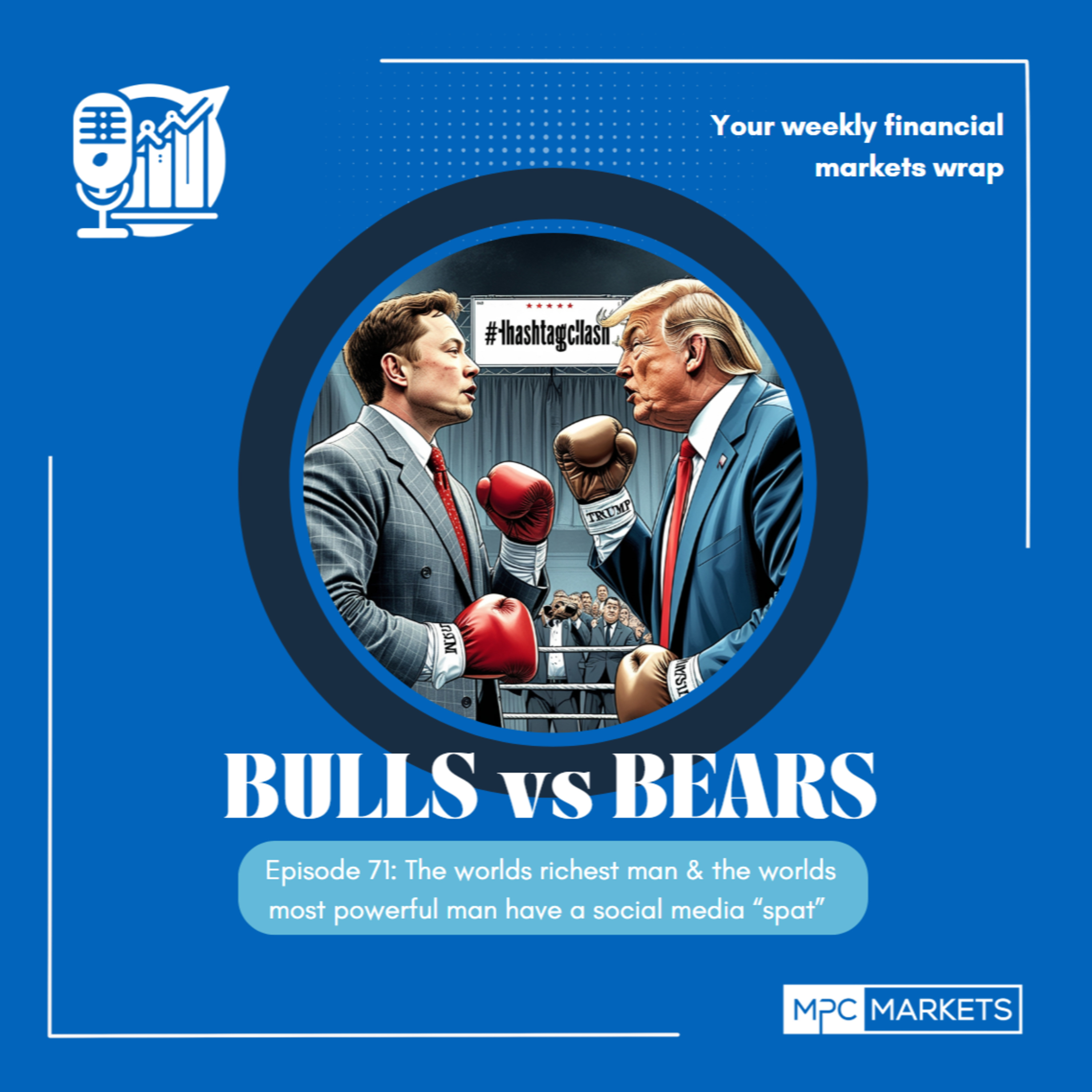 Episode 71: The worlds richest man & the worlds most powerful man have a social media “spat”  episode artwork