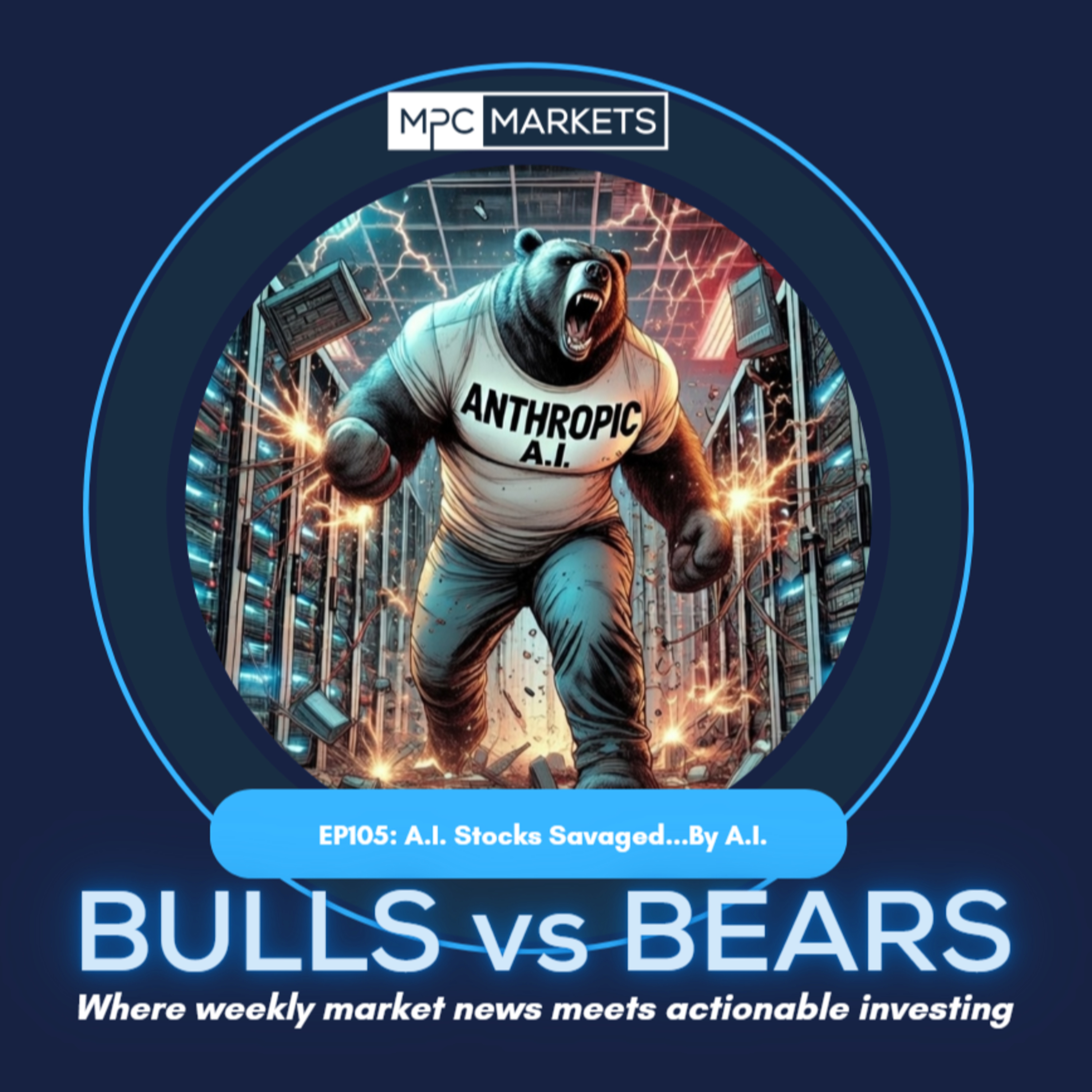 EP104: AI Stocks Savaged by....AI Stocks episode artwork