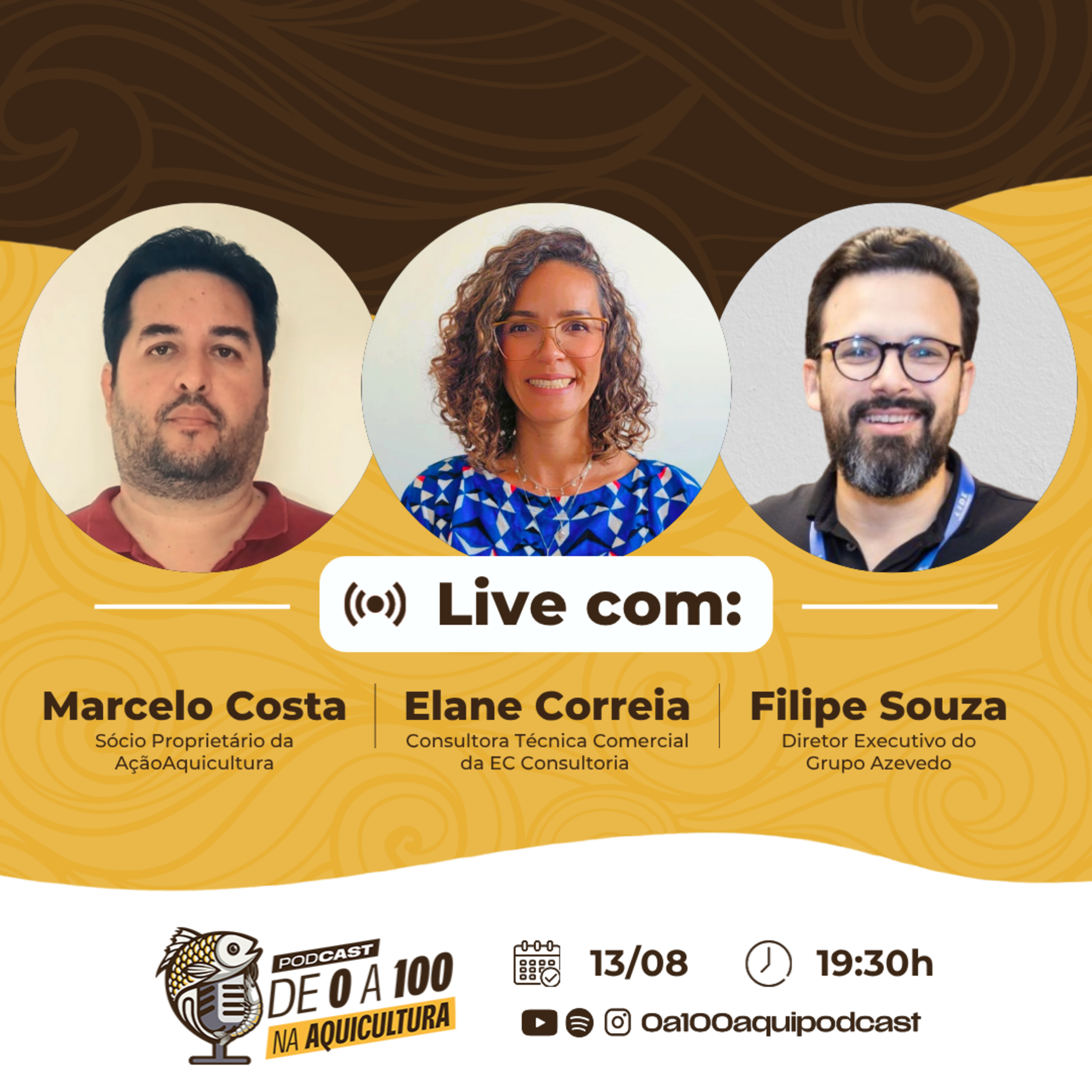 Live #48 Com Elane Correia, Filipe Souza e Marcelo Costa episode artwork