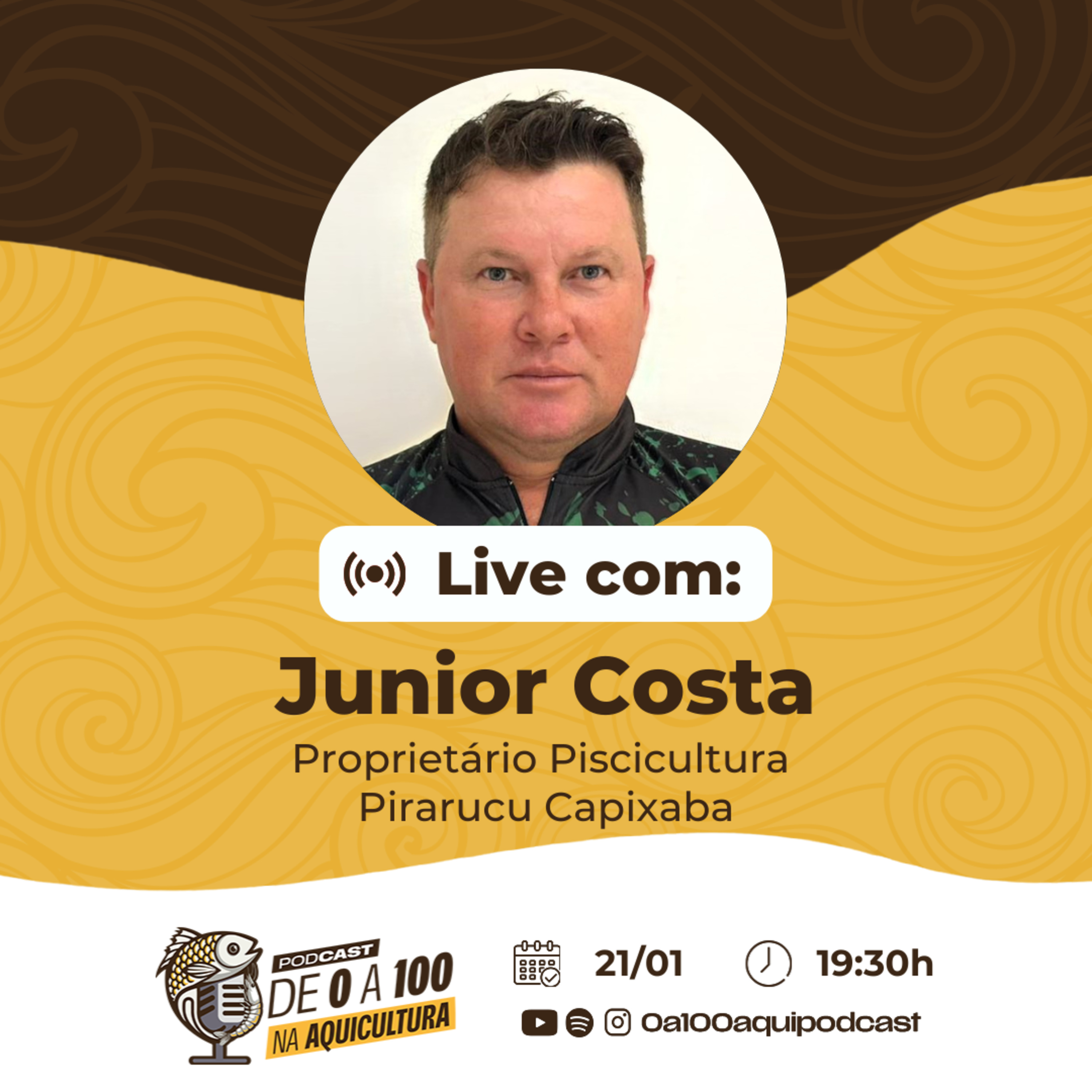 Live #58 Com Junior Costa episode artwork