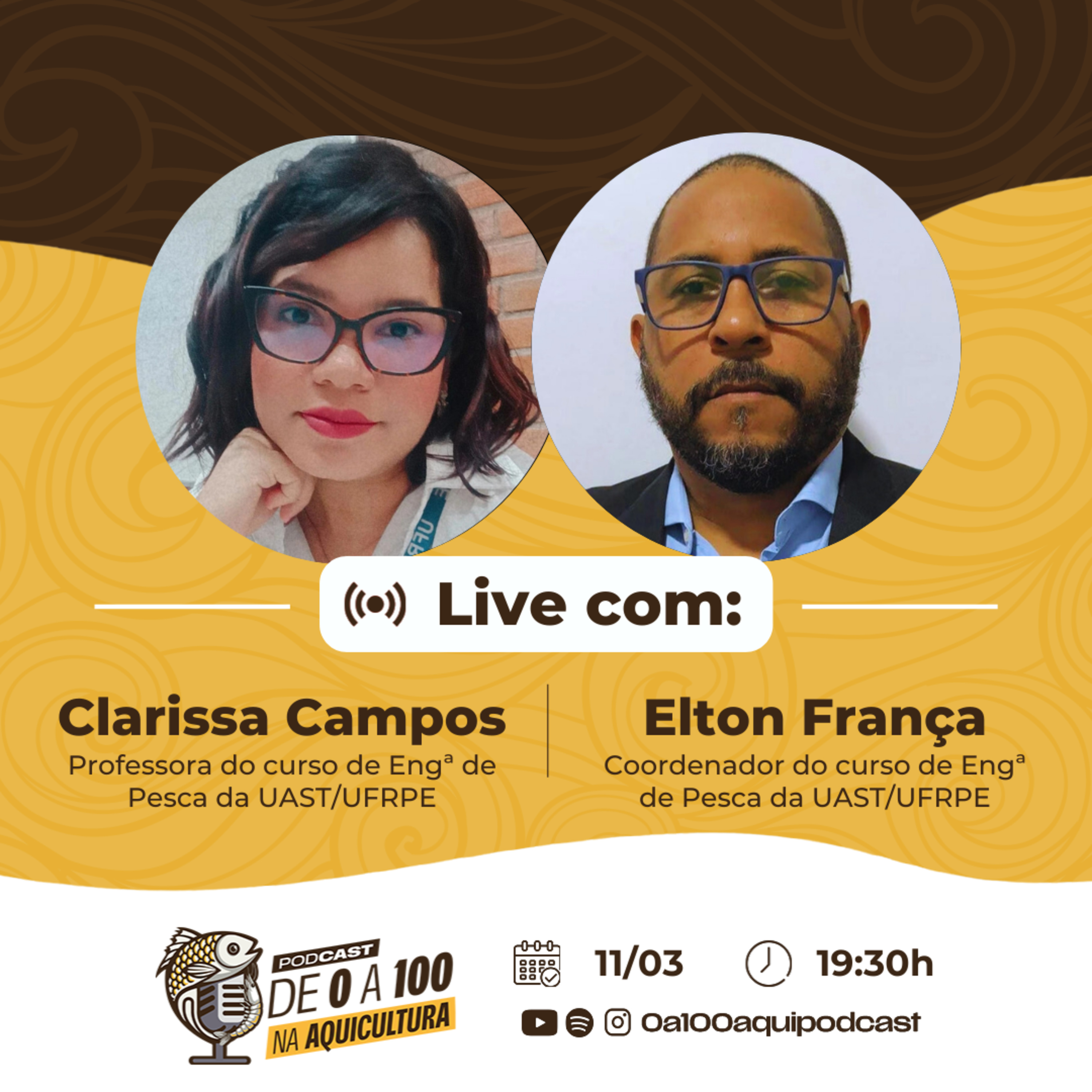 Live #61 Com Clarissa Campos e Elton França episode artwork