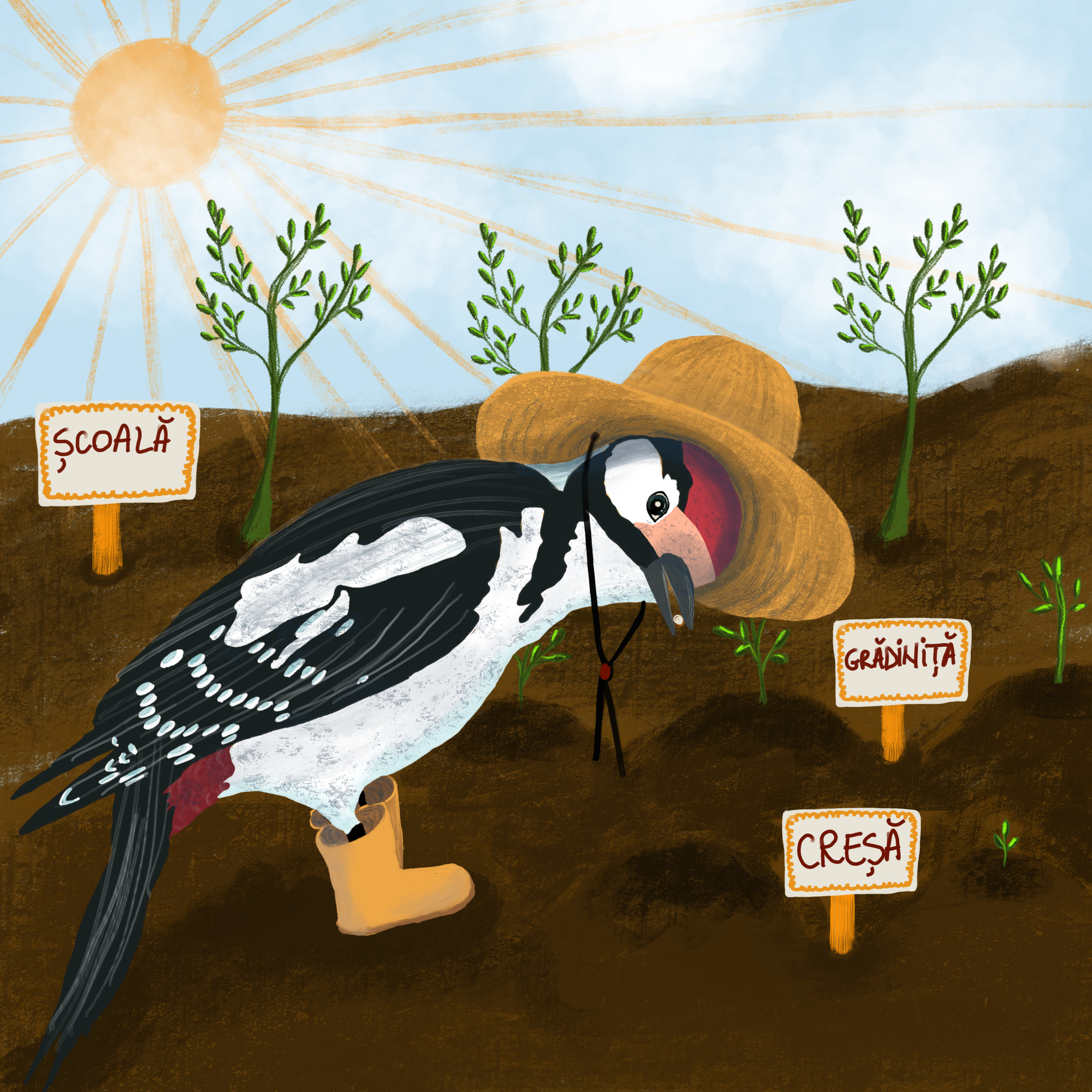 The Caring Woodpecker episode artwork