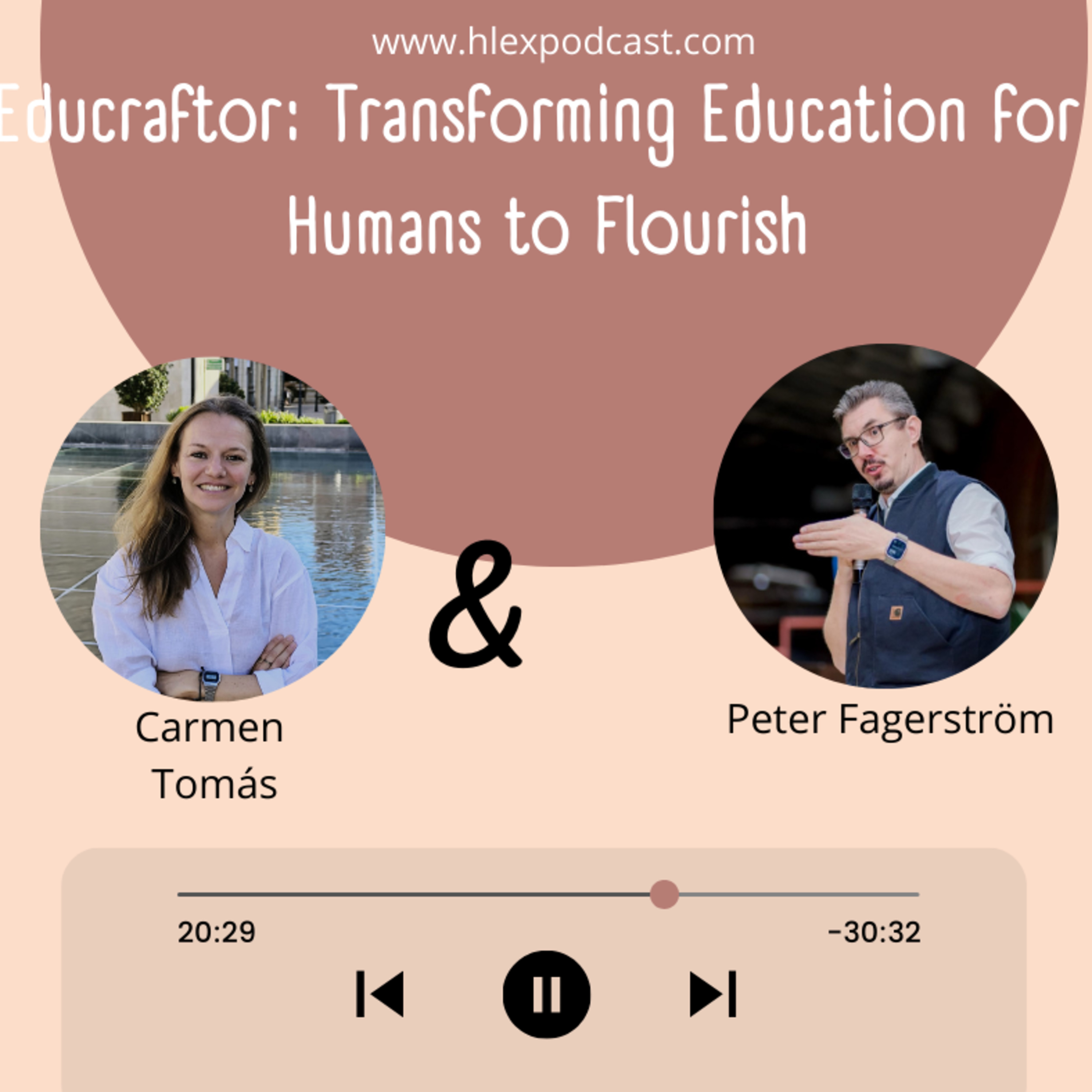 S3 I E1 🎙 Educraftor: Transforming Education for Humans to Flourish, Peter Fagerström (Founder)