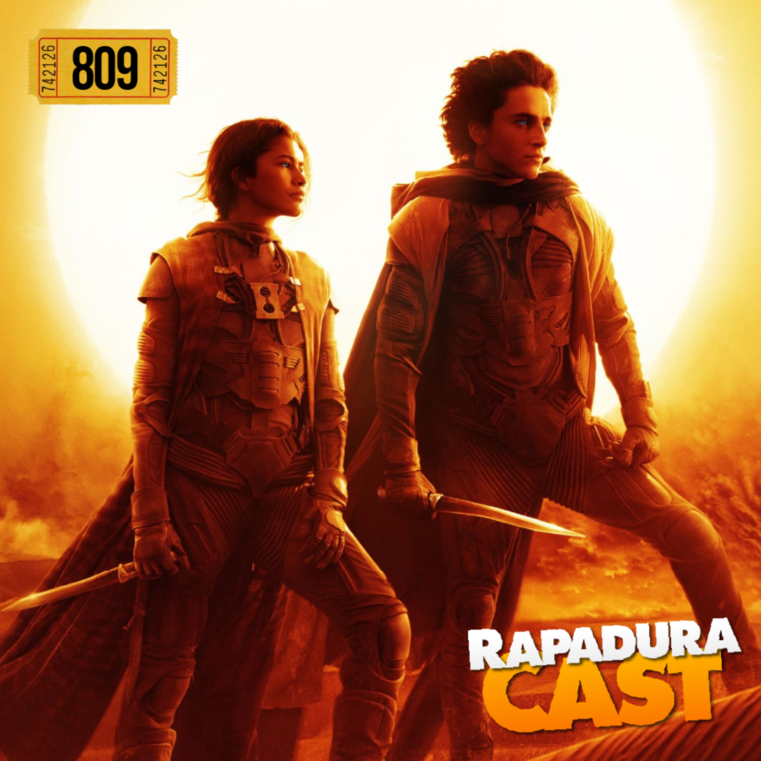 RapaduraCast 809 - Duna: Parte 2, um jovem clássico do cinema! episode artwork