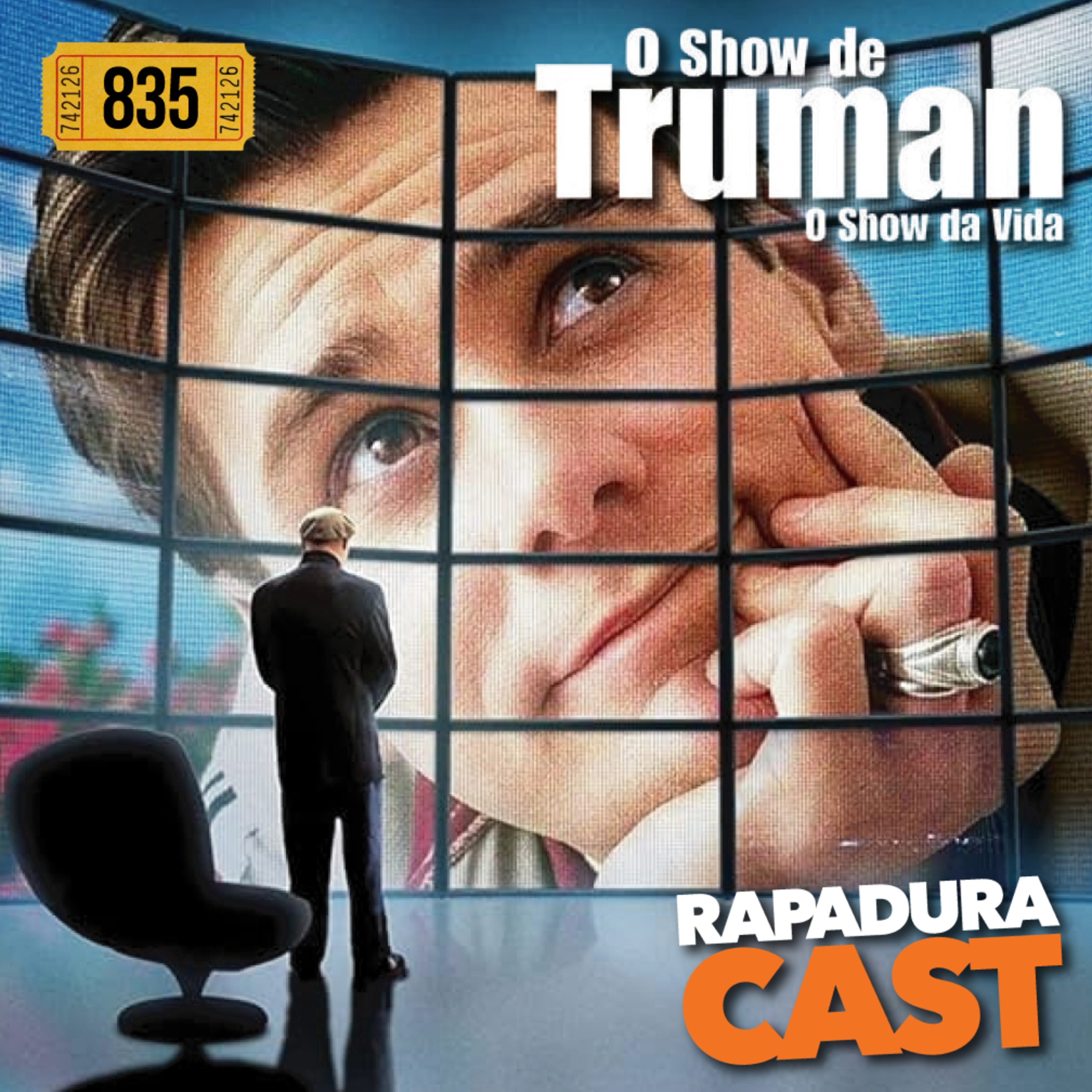 RapaduraCast 835 - O Show de Truman e as reflexões sobre a indústria cultural! episode artwork
