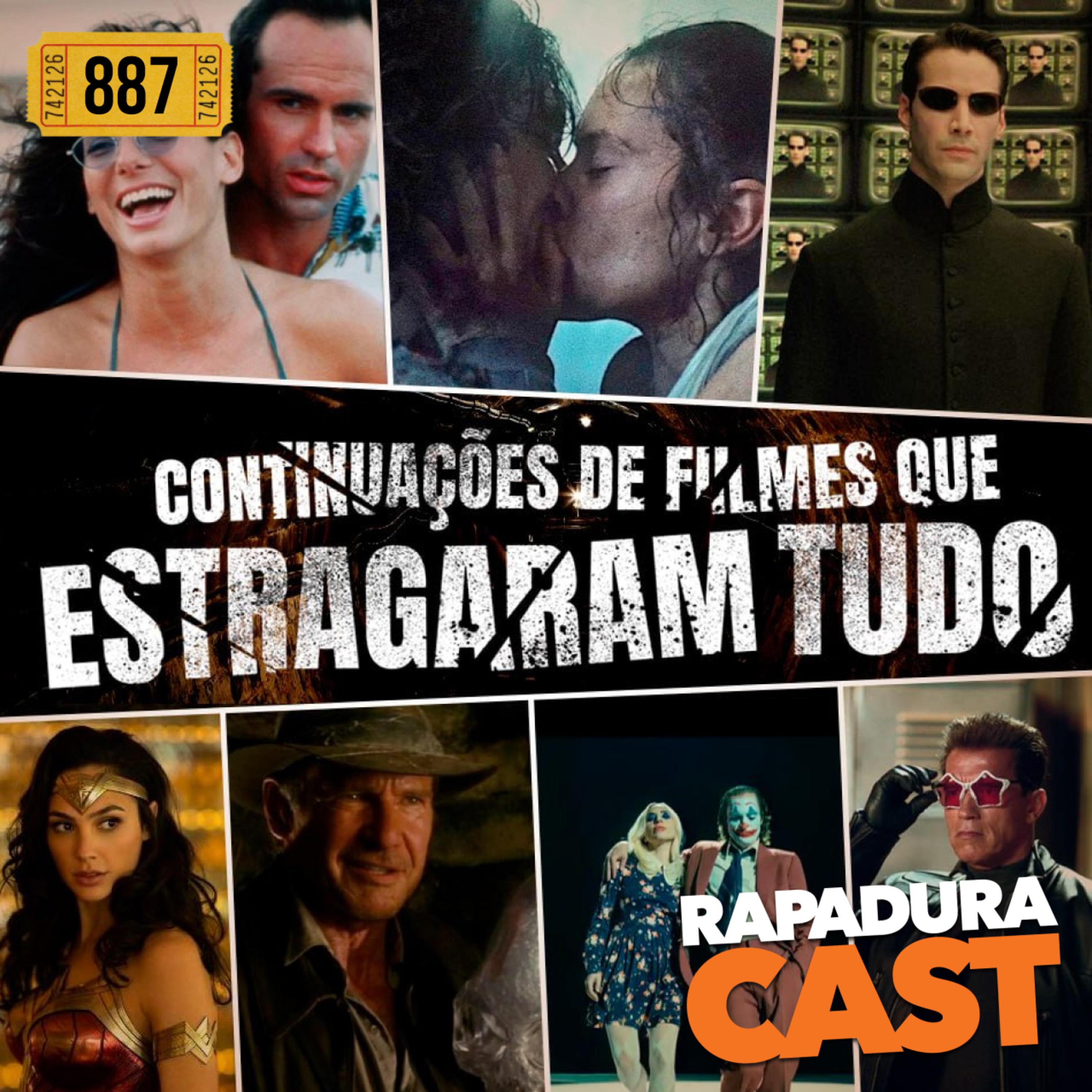 RapaduraCast 887 - Continuações de Filmes que ESTRAGARAM TUDO!!