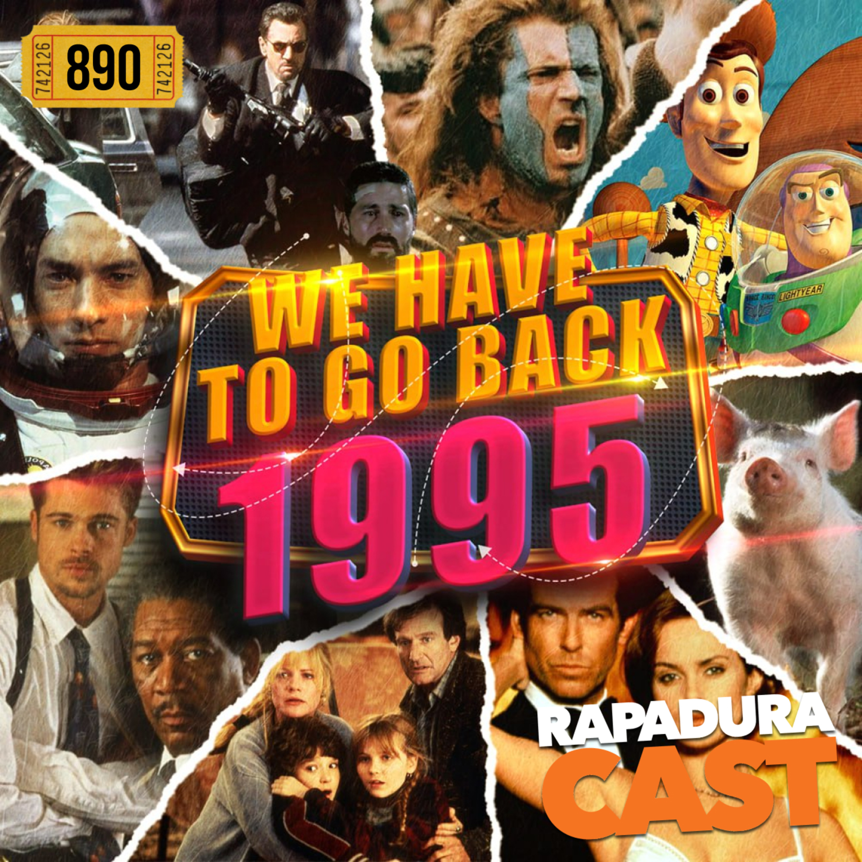 RapaduraCast 890 - Nostalgia: Os Melhores Filmes e Séries de 1995