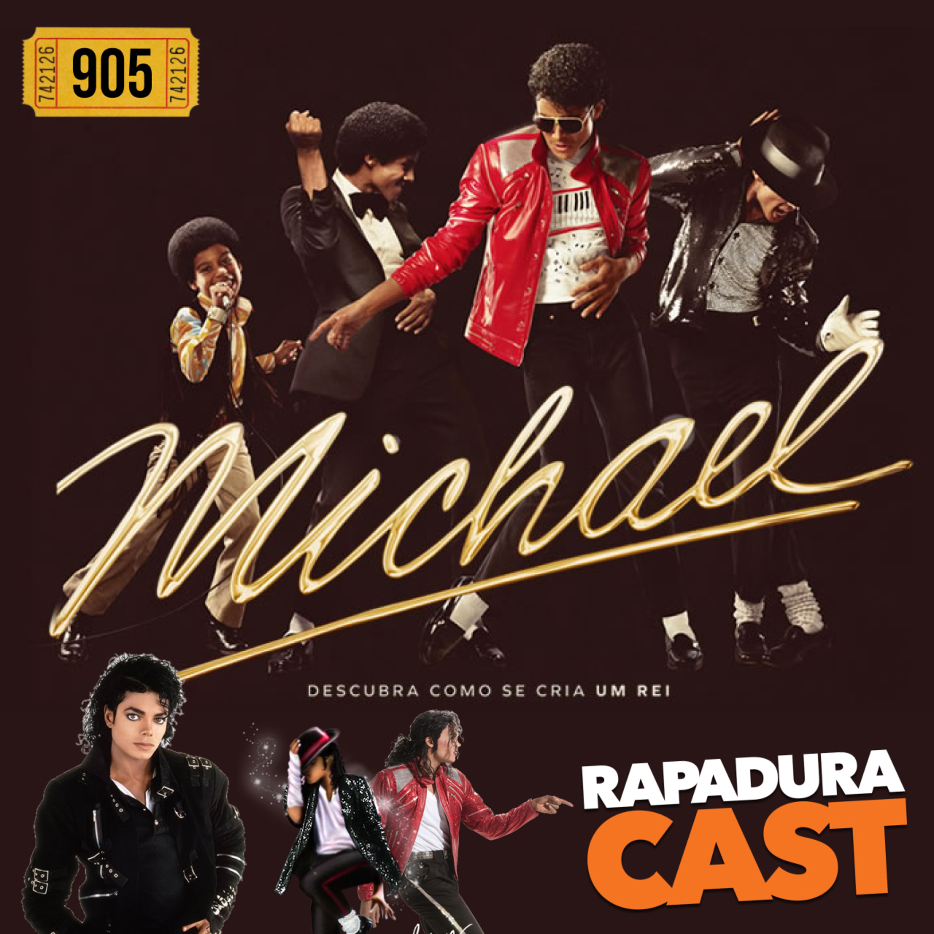 RapaduraCast 905 - Filme do Michael Jackson escolheu agradar o fã!