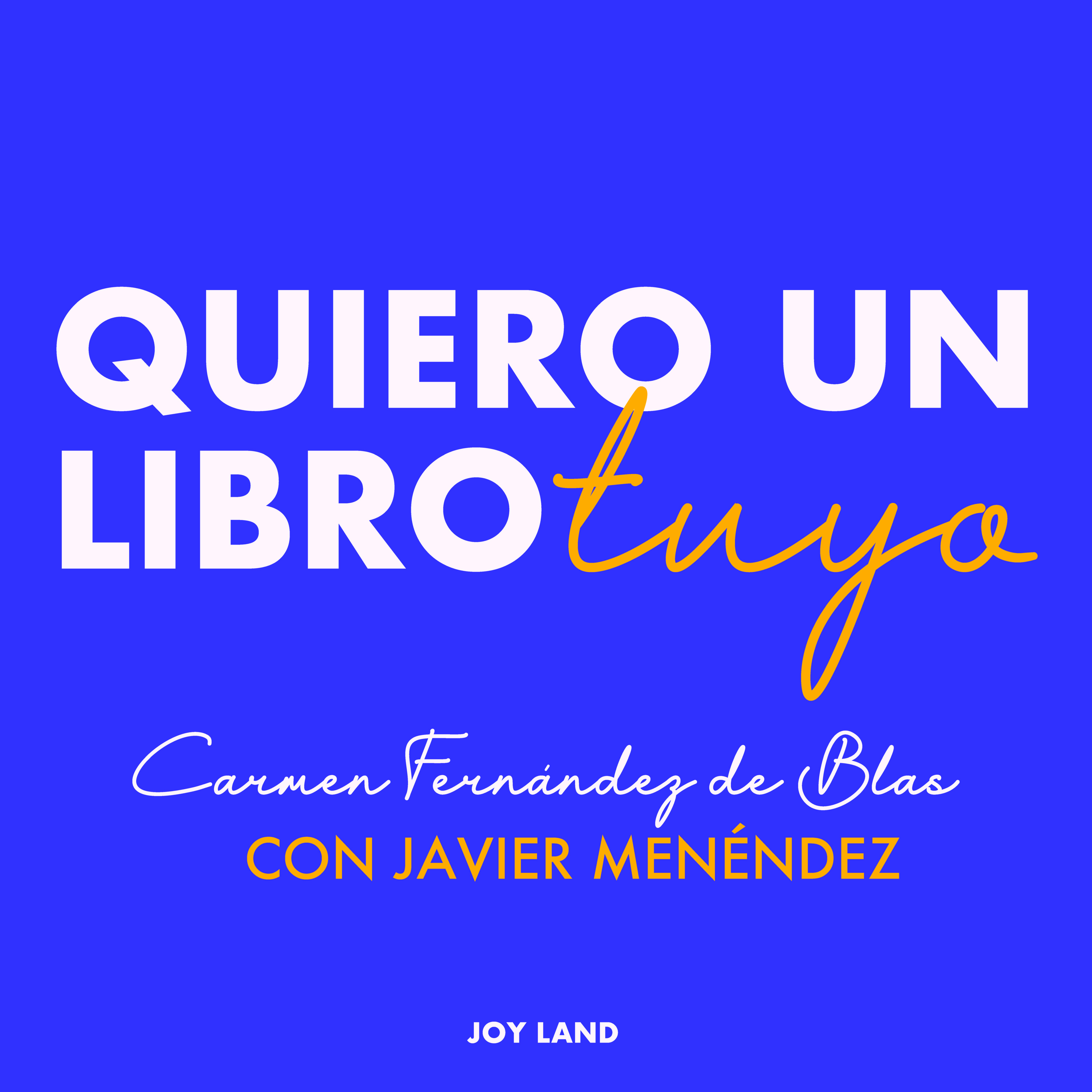 Quiero un libro tuyo